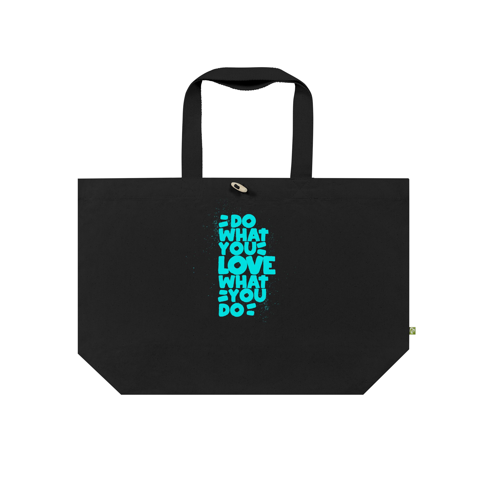 Do What You Love Bag in Black