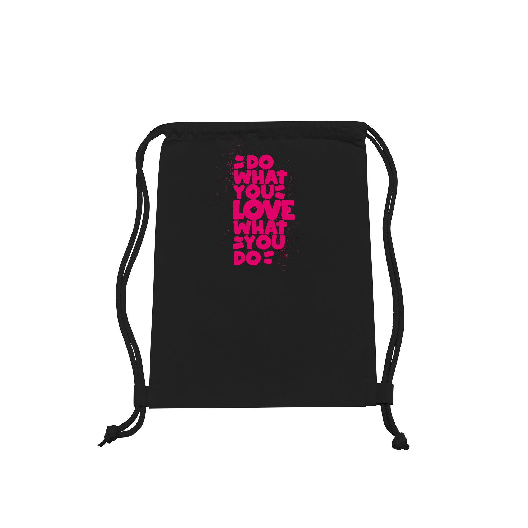 Love What You Do Bag in Black