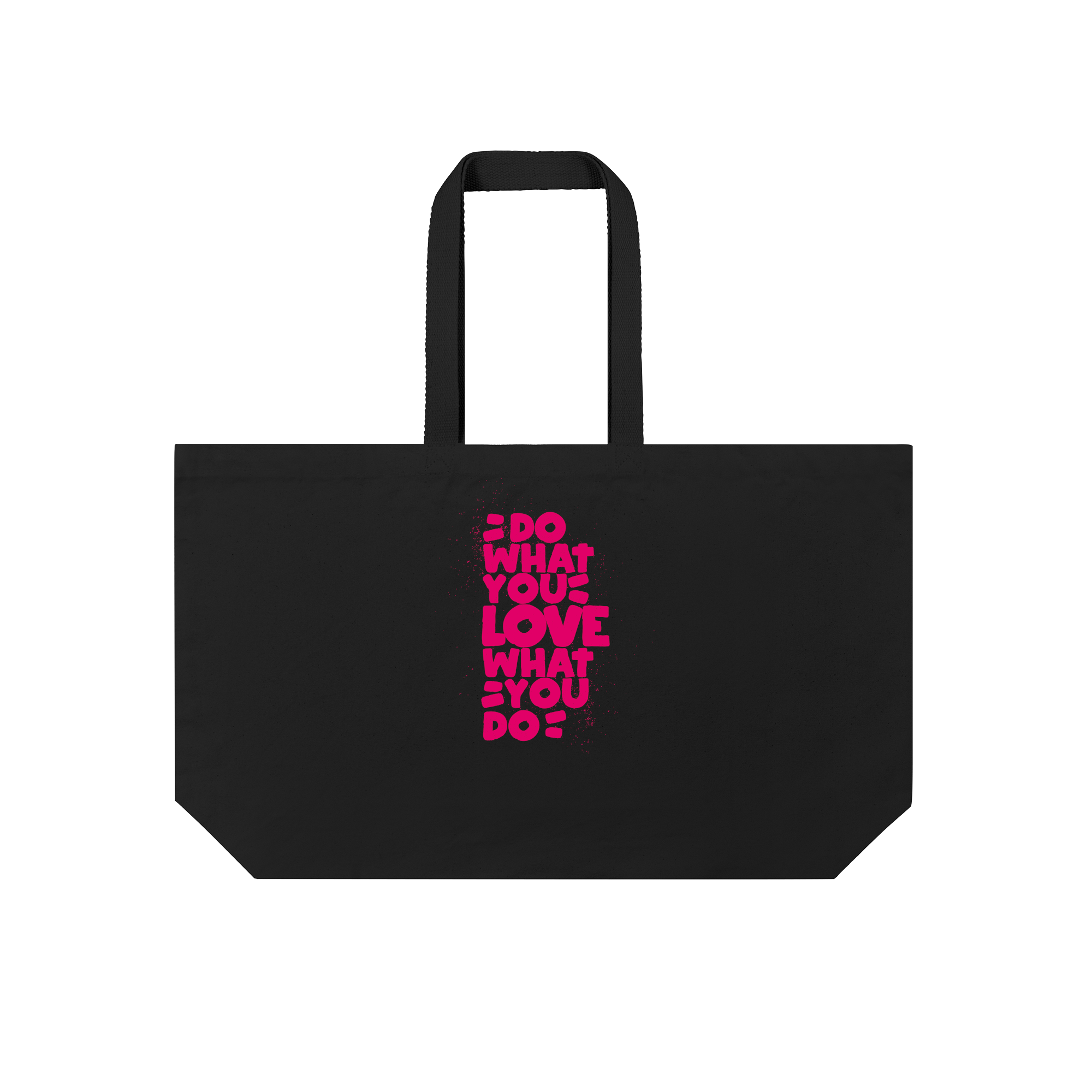 Love What You Do Bag in Black