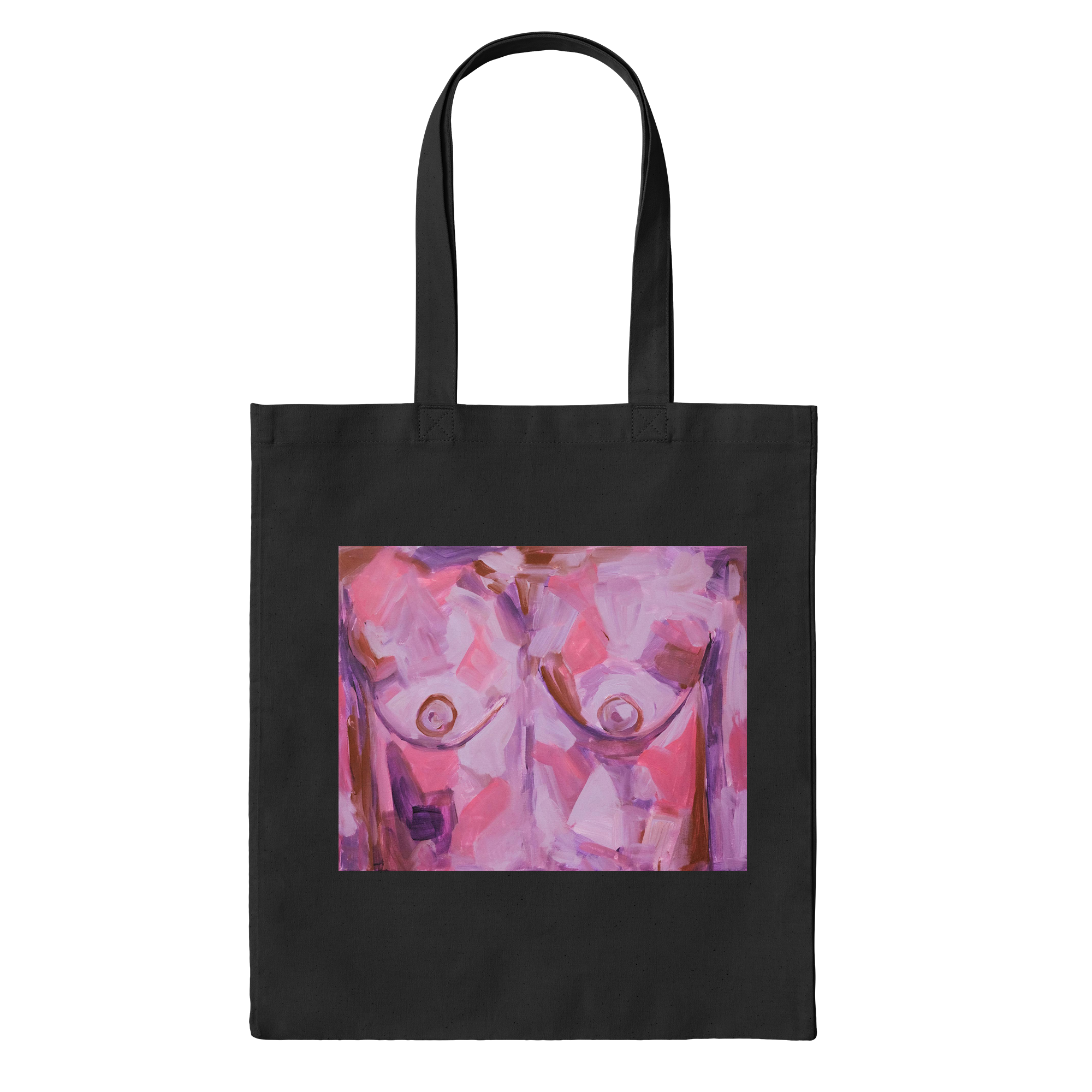Boobs By Sabela Tote Bag in Black