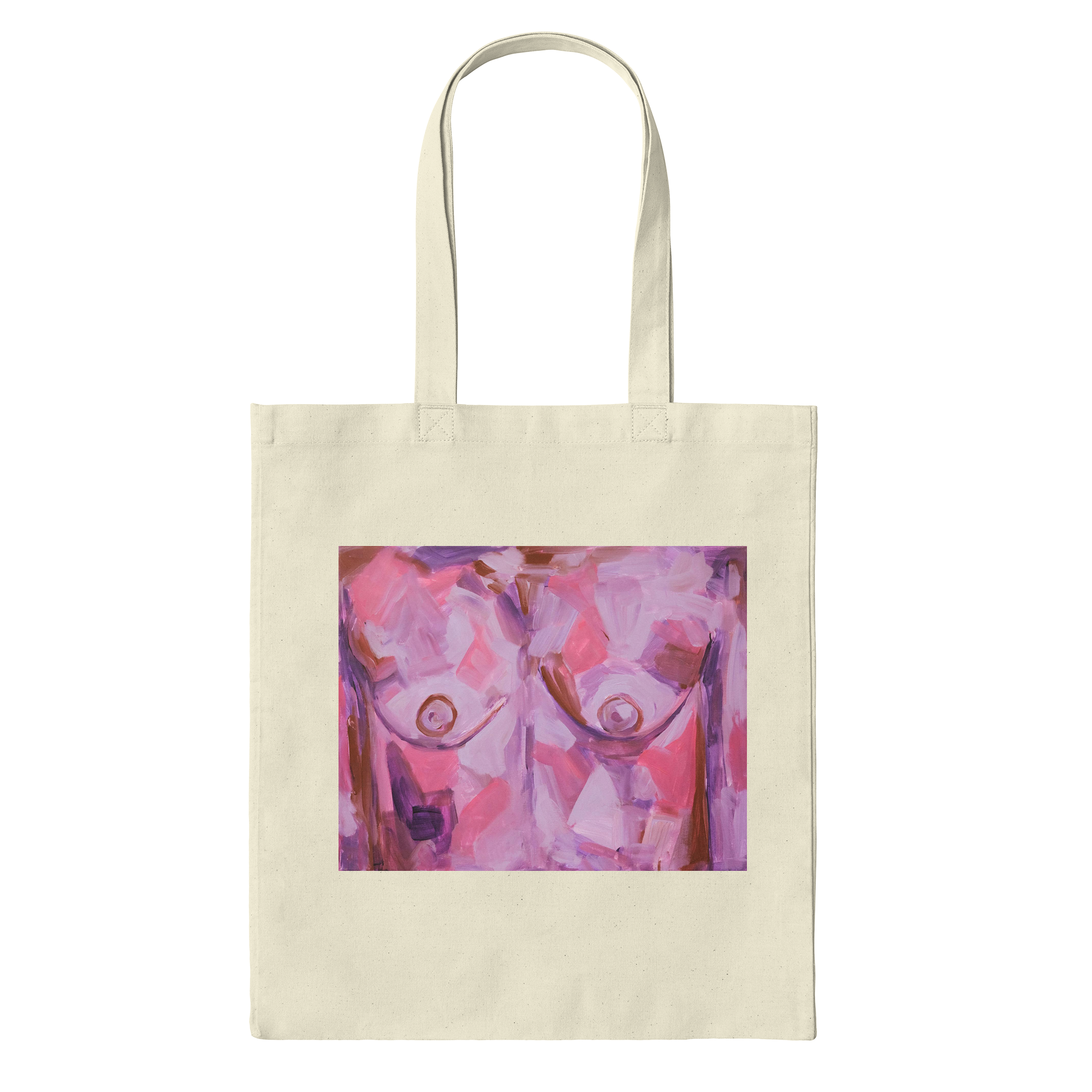 Boobs By Sabela Tote Bag in Natural