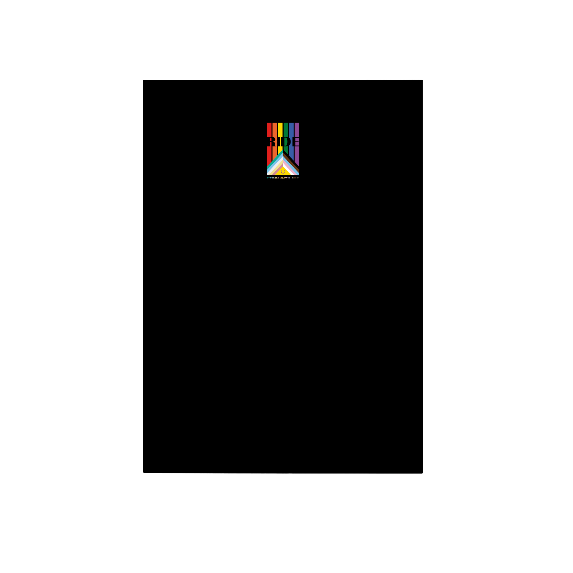 Ride Against Hate 2025 (tiny) Lifestyle in Black