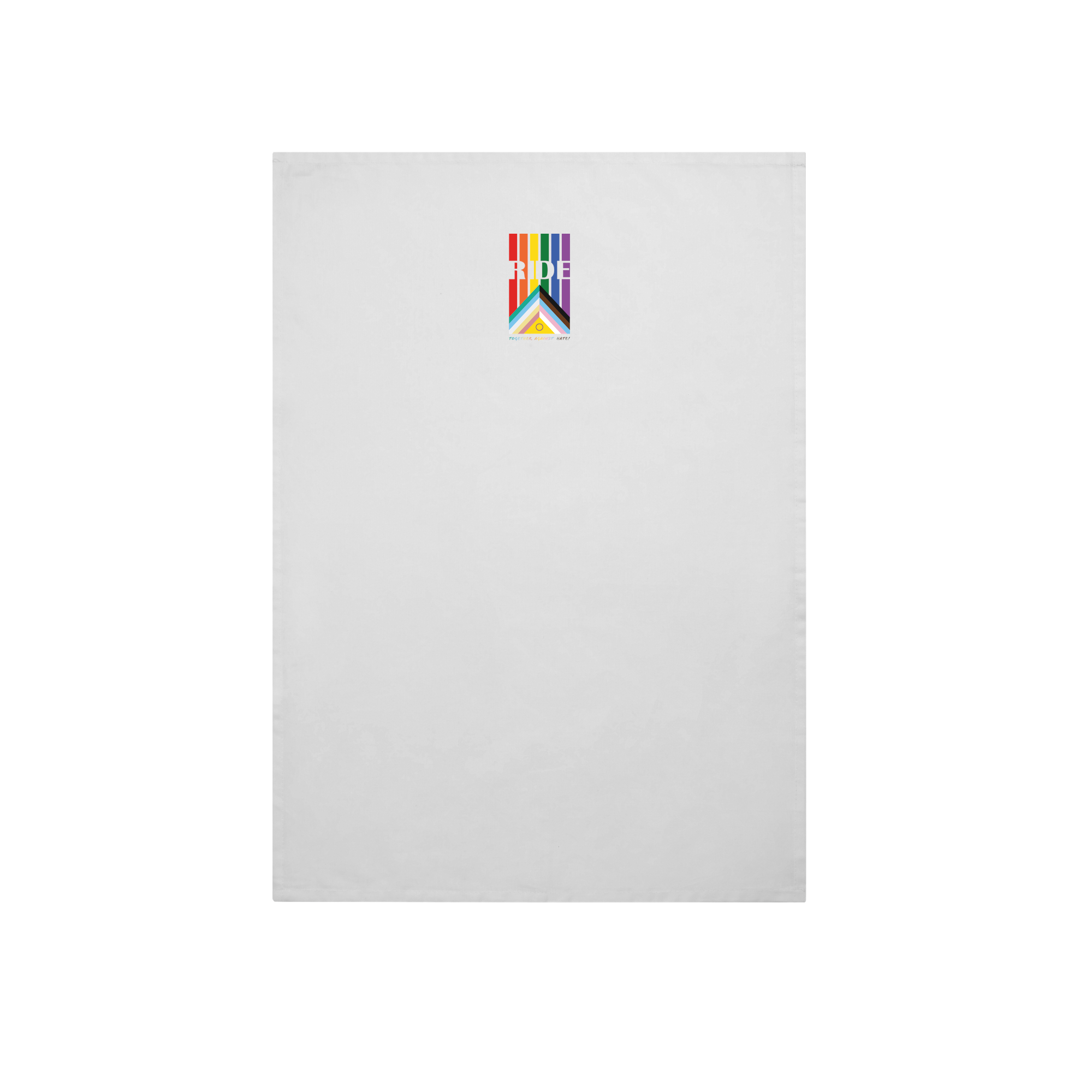 Ride Against Hate 2025 (tiny) Lifestyle in White