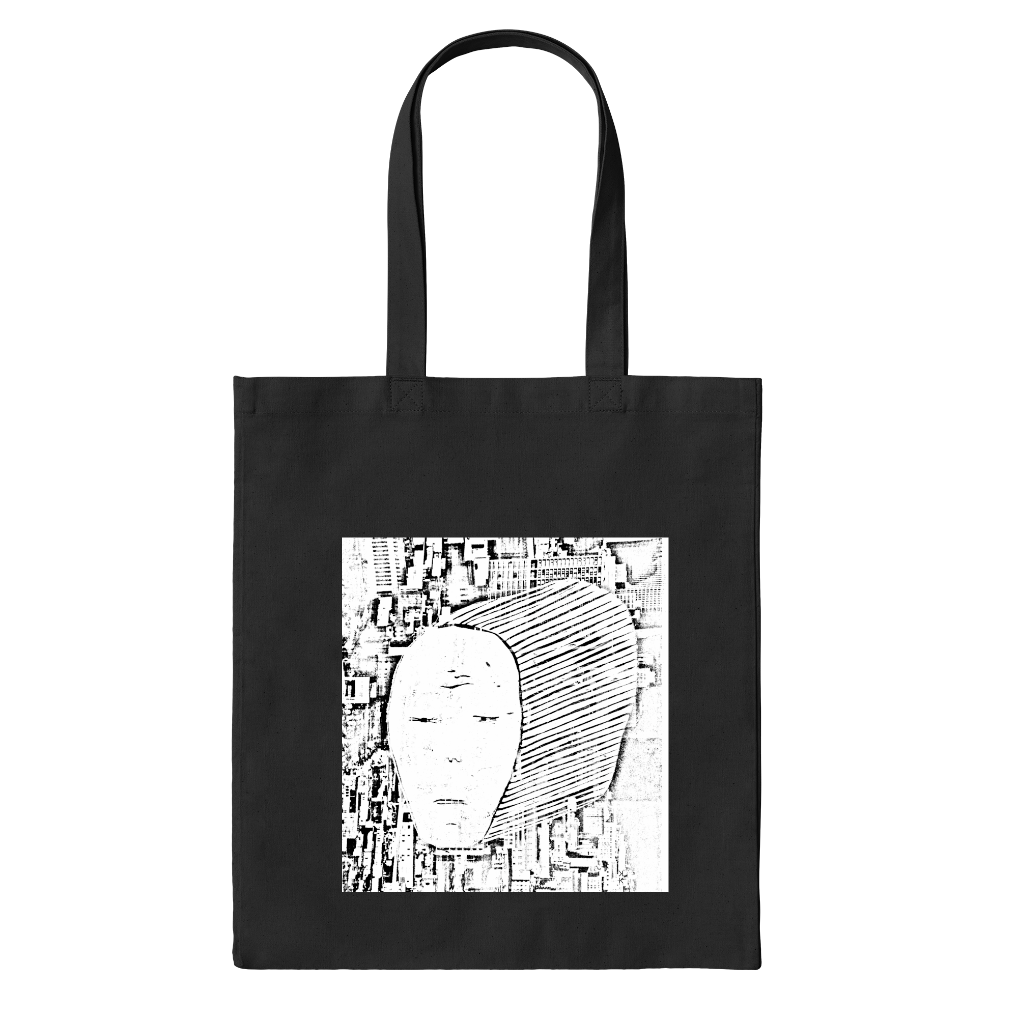 Ghost Town Ghost Bag in Black