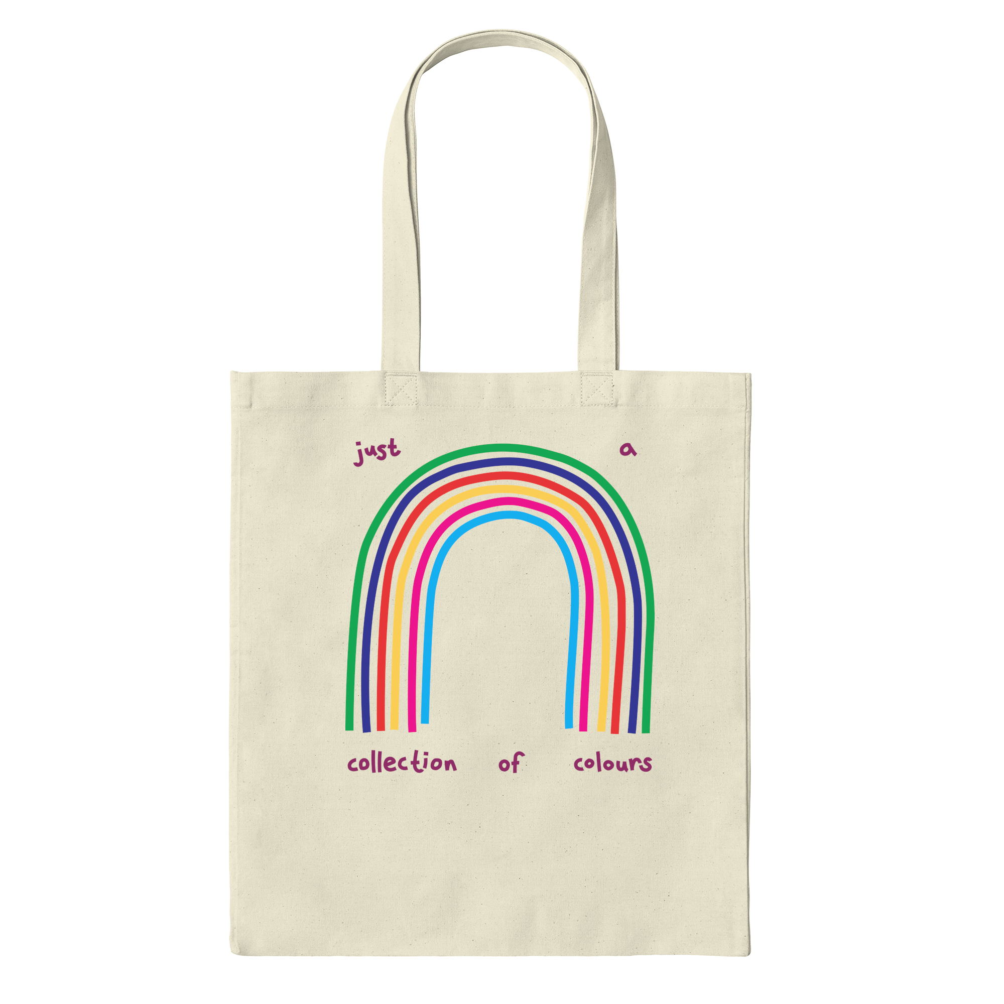 Collection Of Colours - Tote Bag in Natural