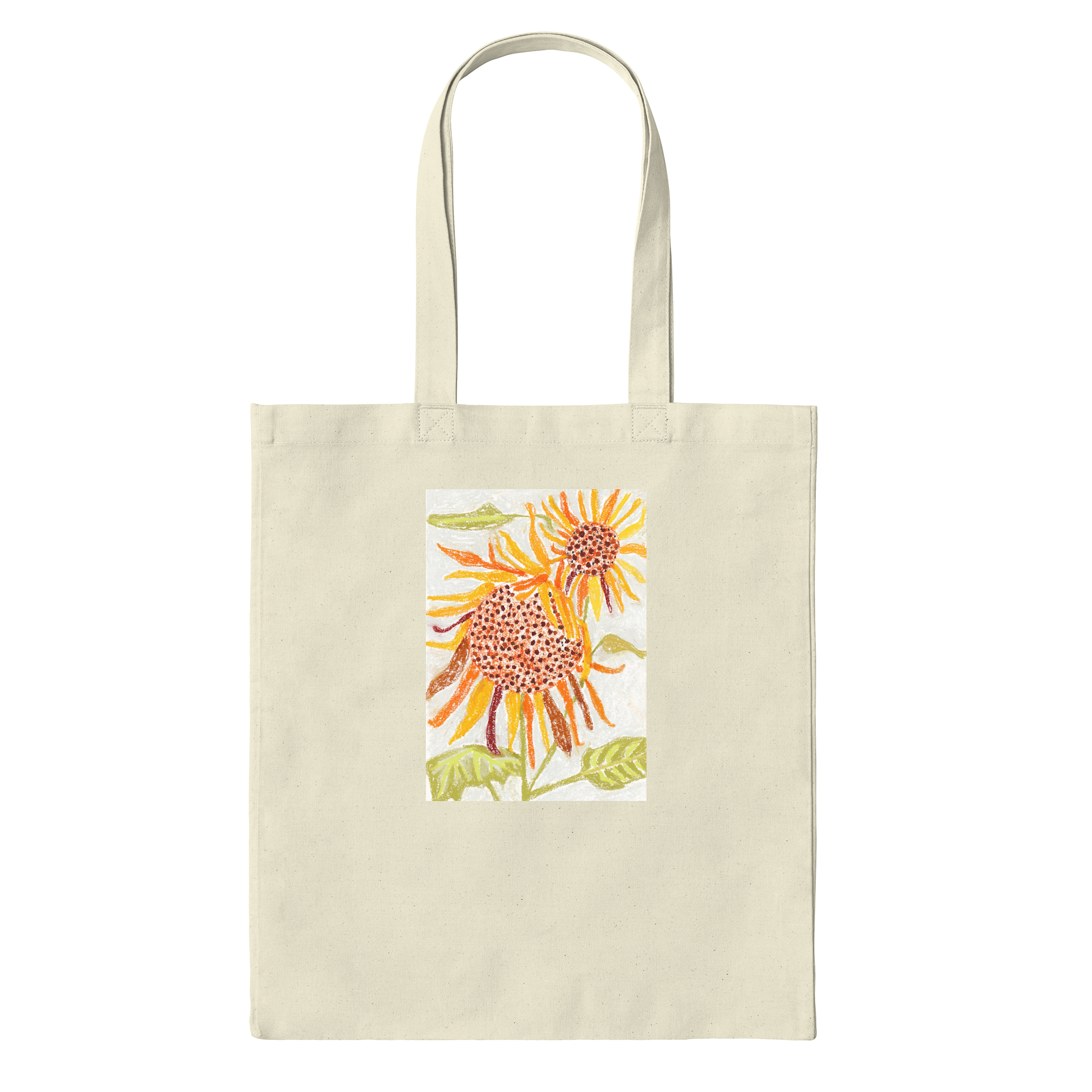 Somerset Sunflowers Bag in Natural