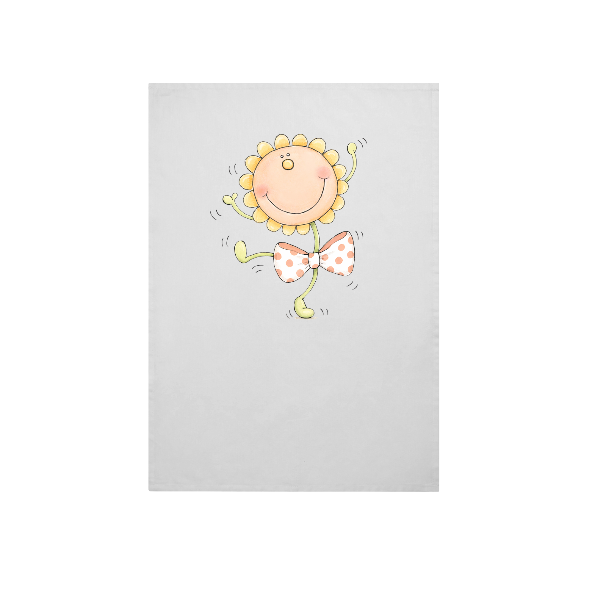 Dancing Sunflower Lifestyle in White