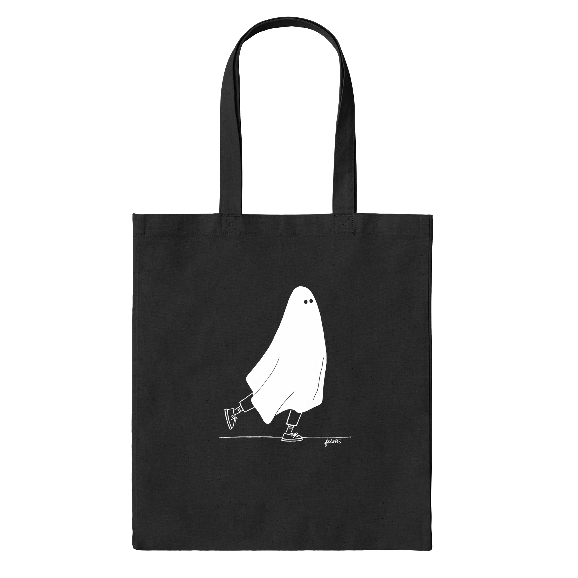 Wee Ghostie Bag in Black