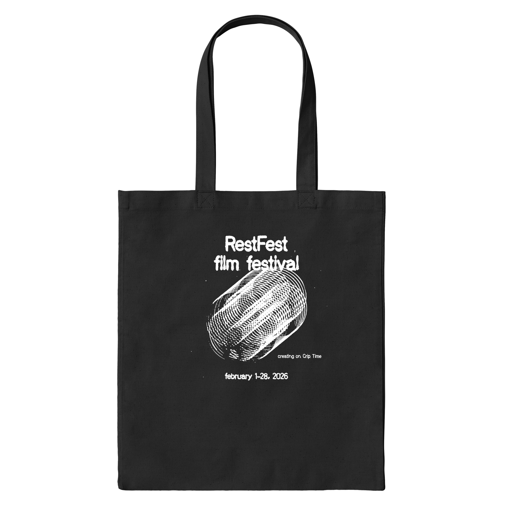 Restfest Film Festival 2026 Merch Bag in Black