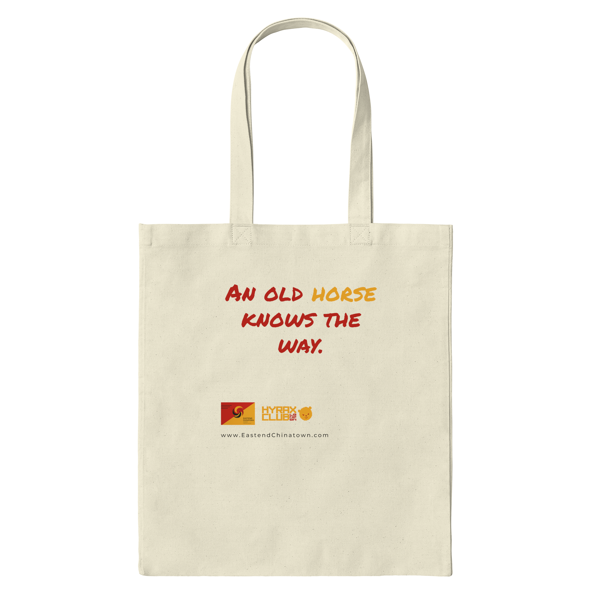 An Old Horse Knows The Way Bag in Natural