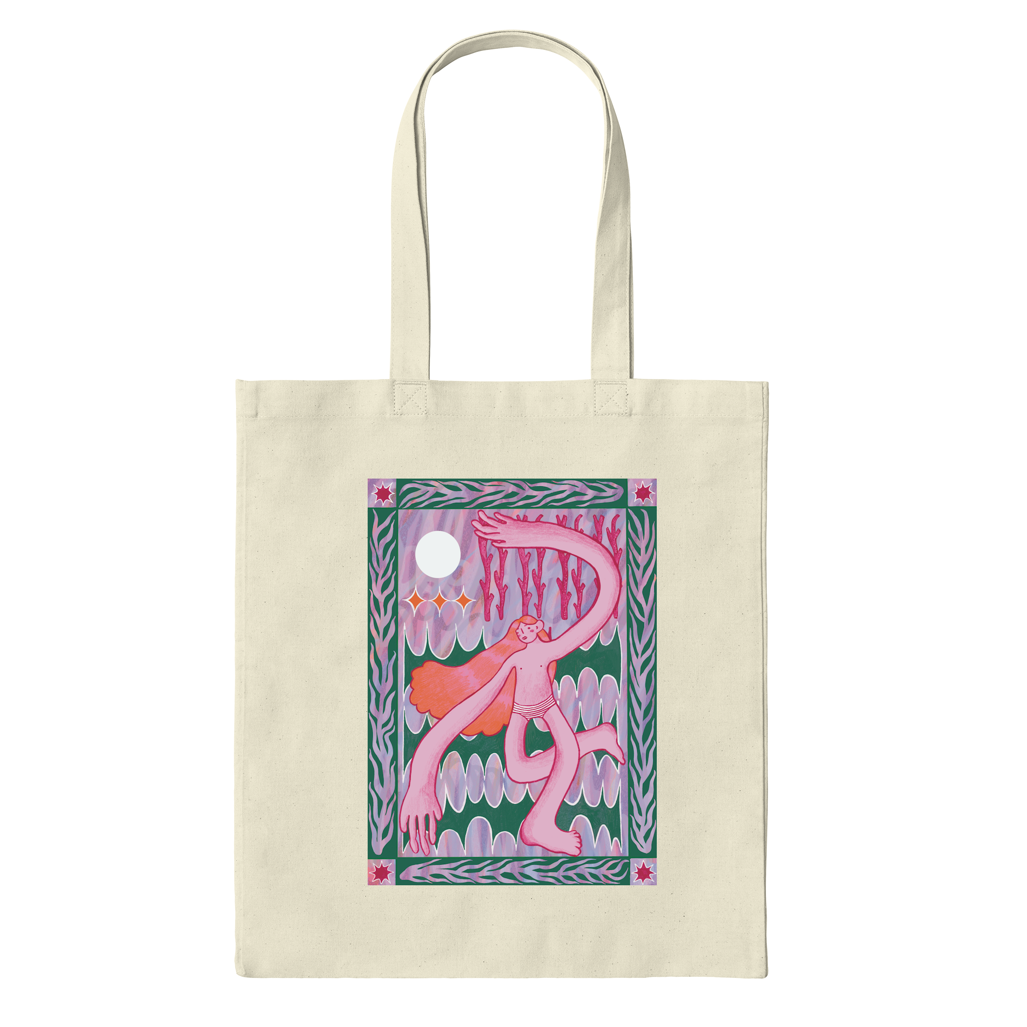 Be Free, Be A Fool2 Bag in Natural