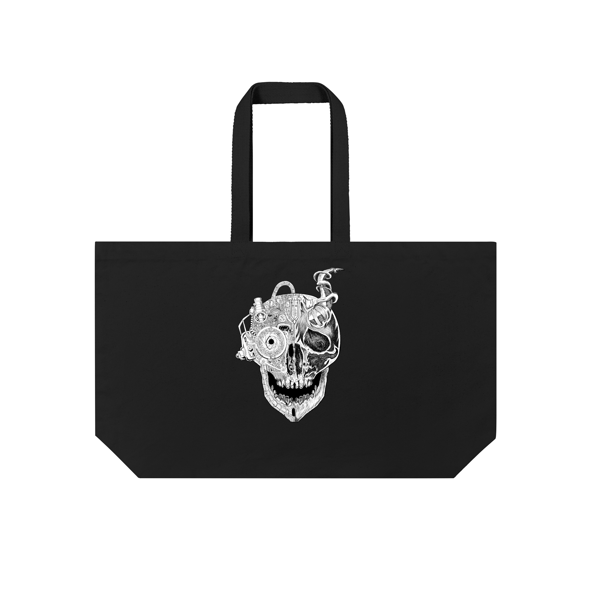 Fusion Skull Steel Bag in Black