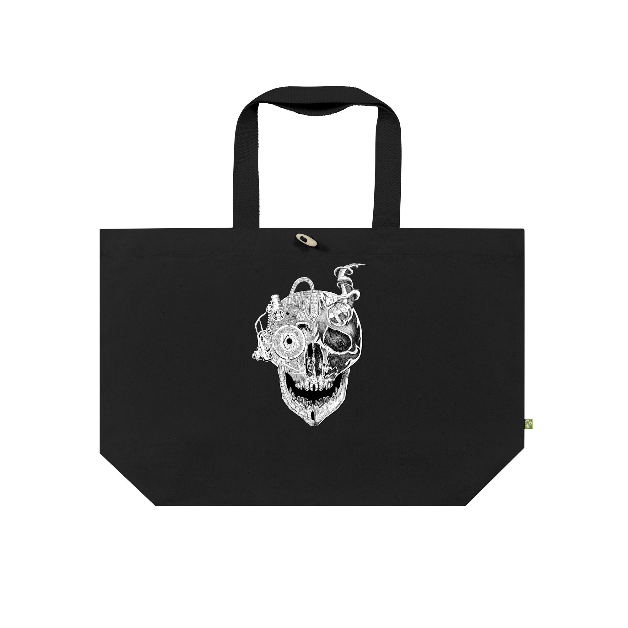 Fusion Skull Steel Bag in Black
