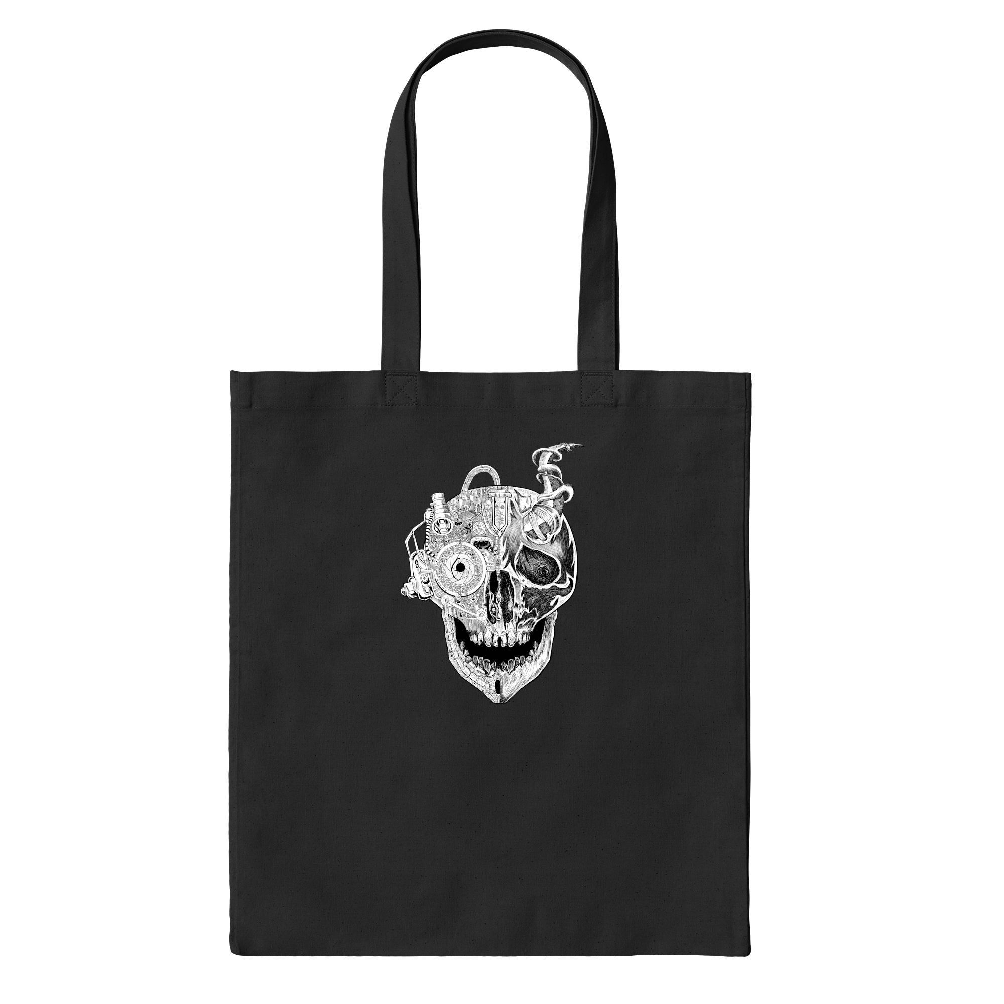 Fusion Skull Steel Bag in Black