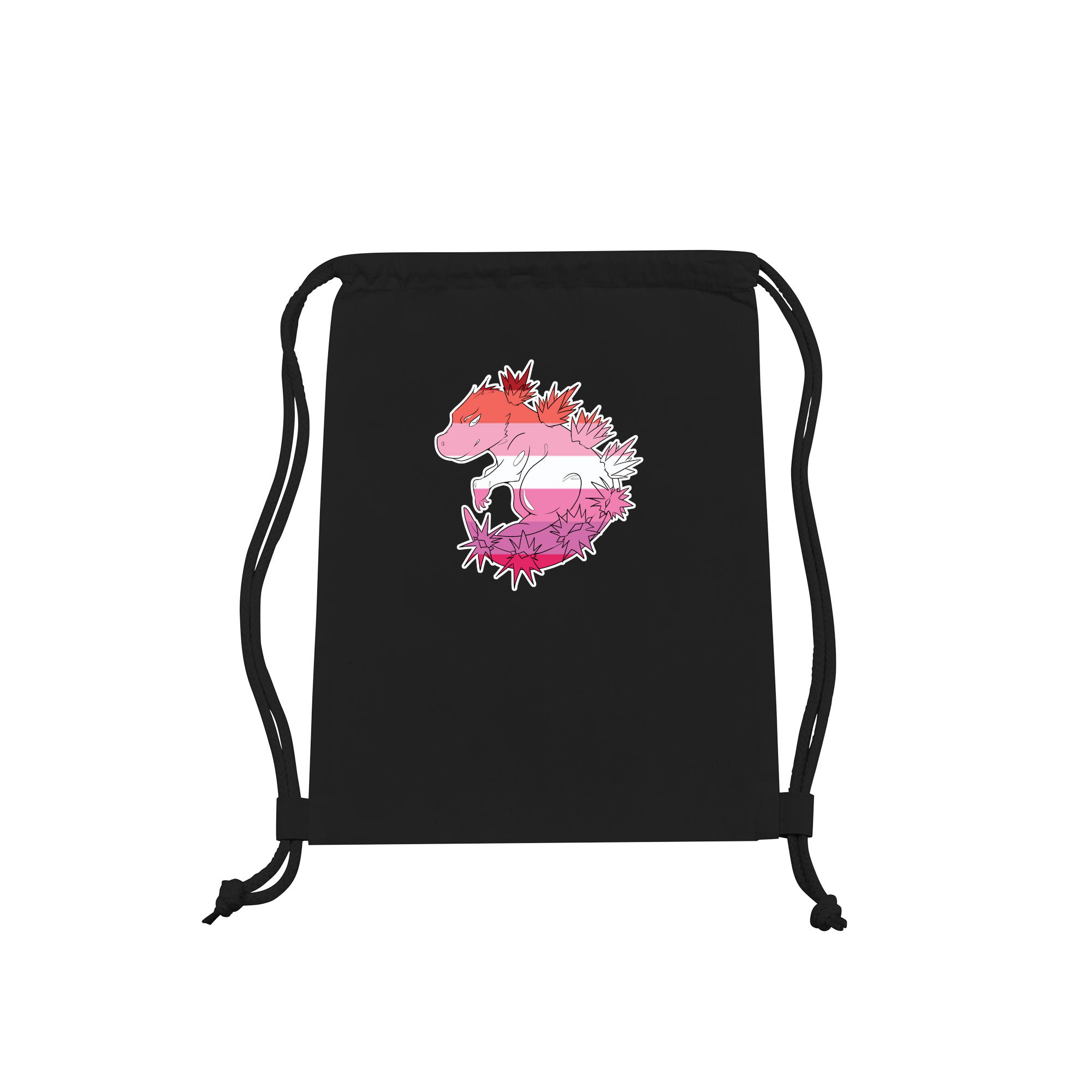 Monster Pride - Lesbian Bag in Black