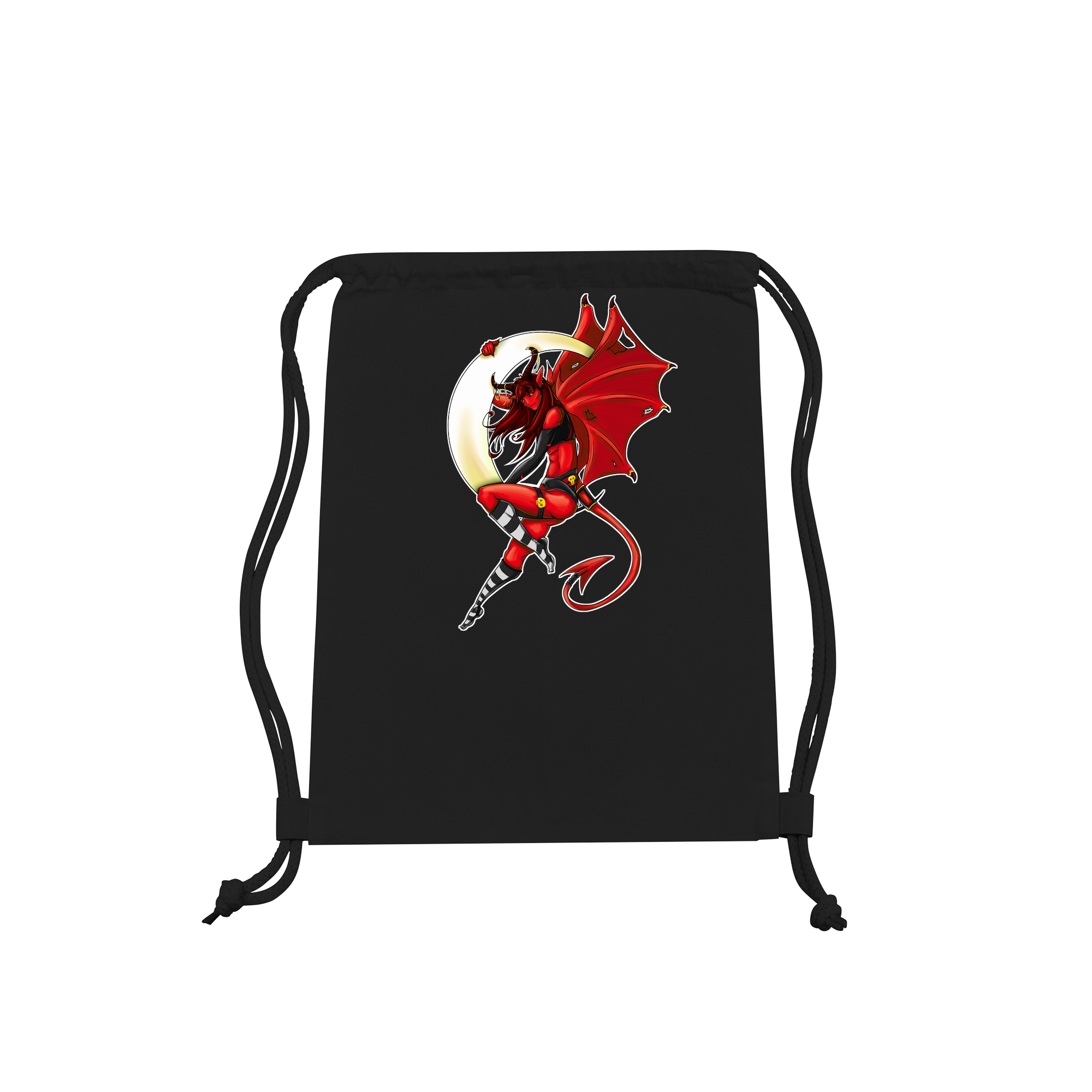 Devil Moon Bag in Black