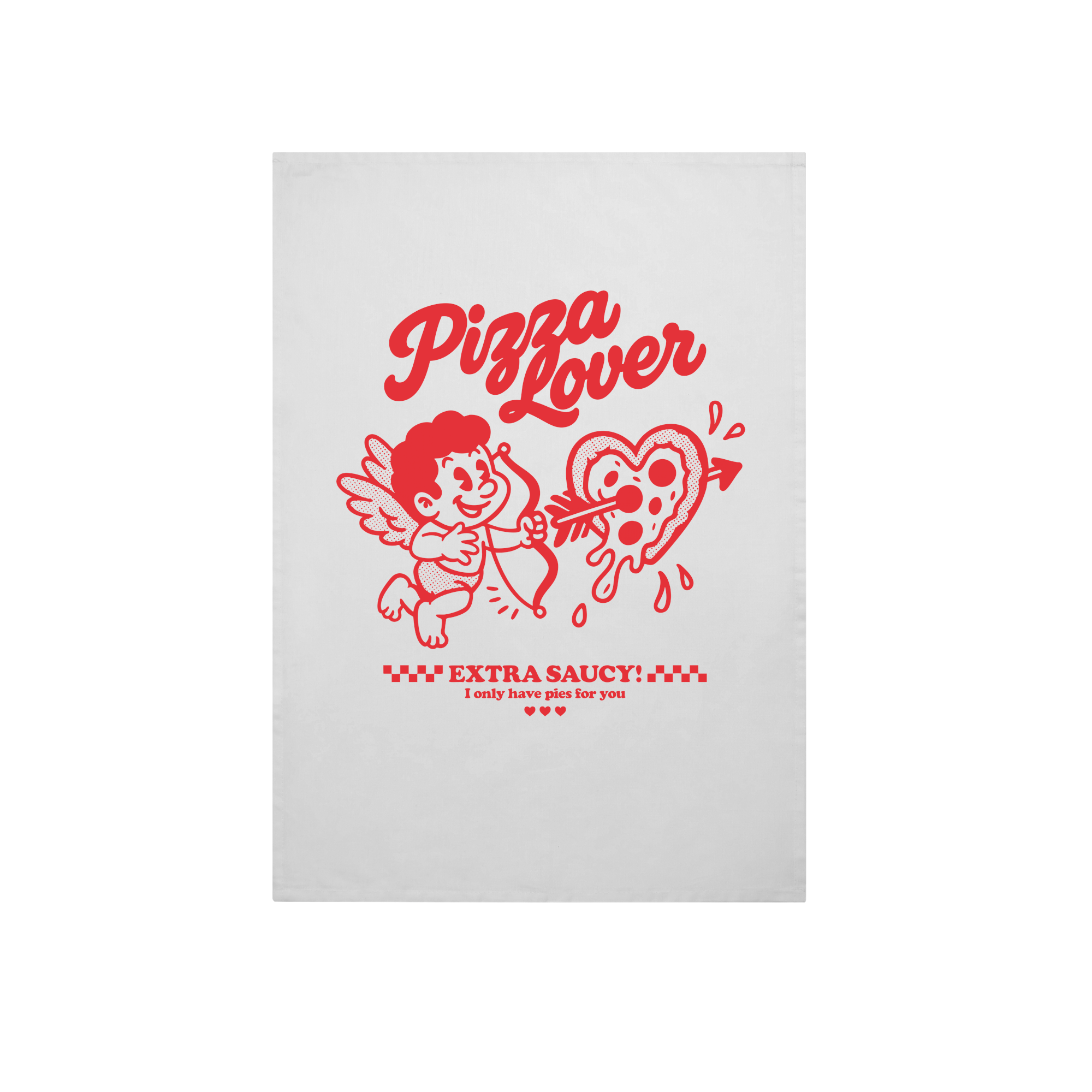 Pizza Lover Lifestyle in White