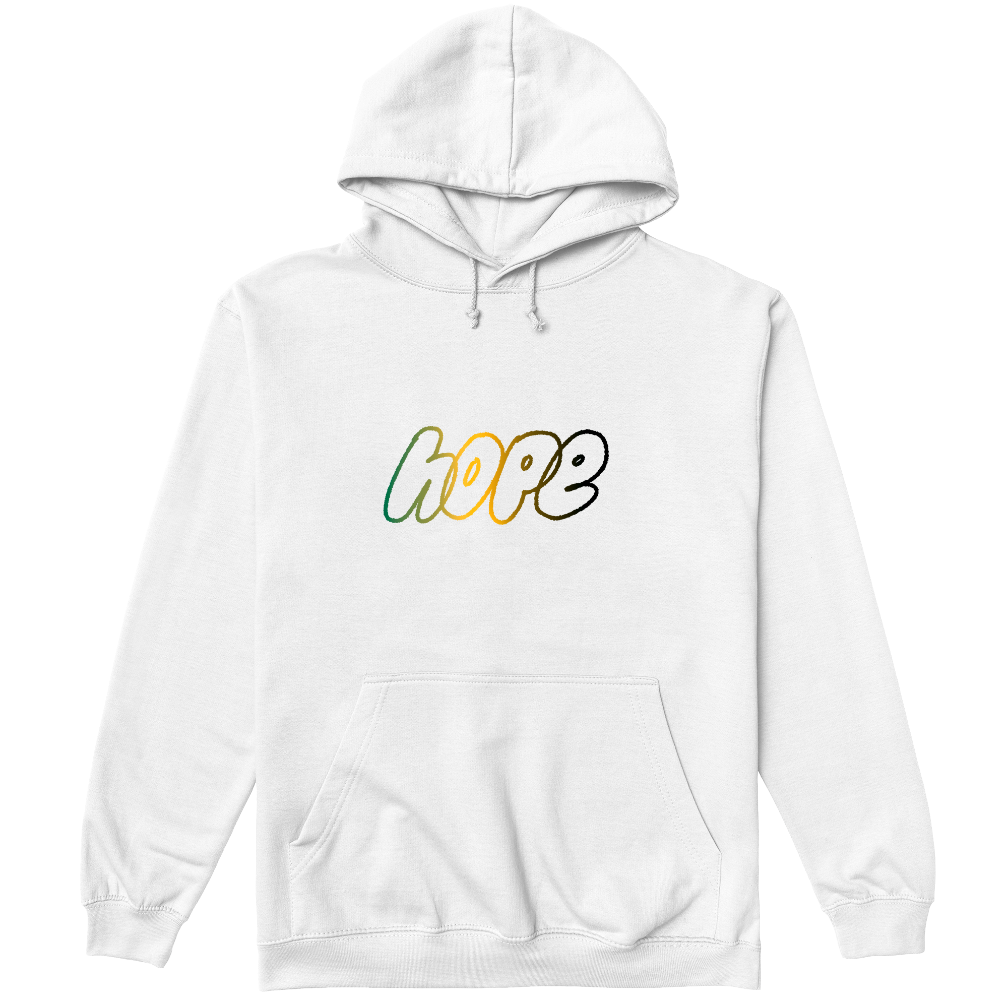 Hope (hurricane Melissa) Hoody in White