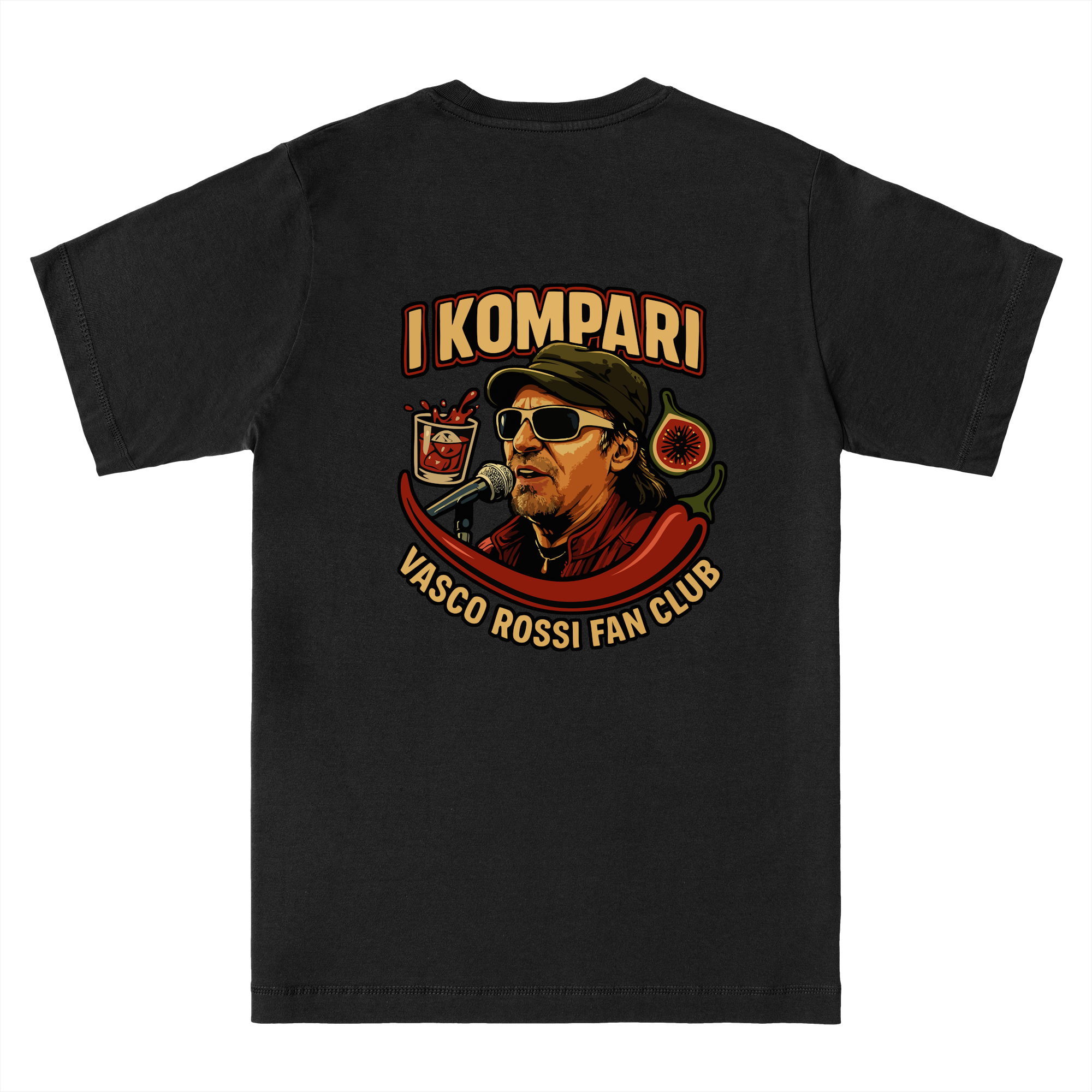 I Kompari T-shirt in Black