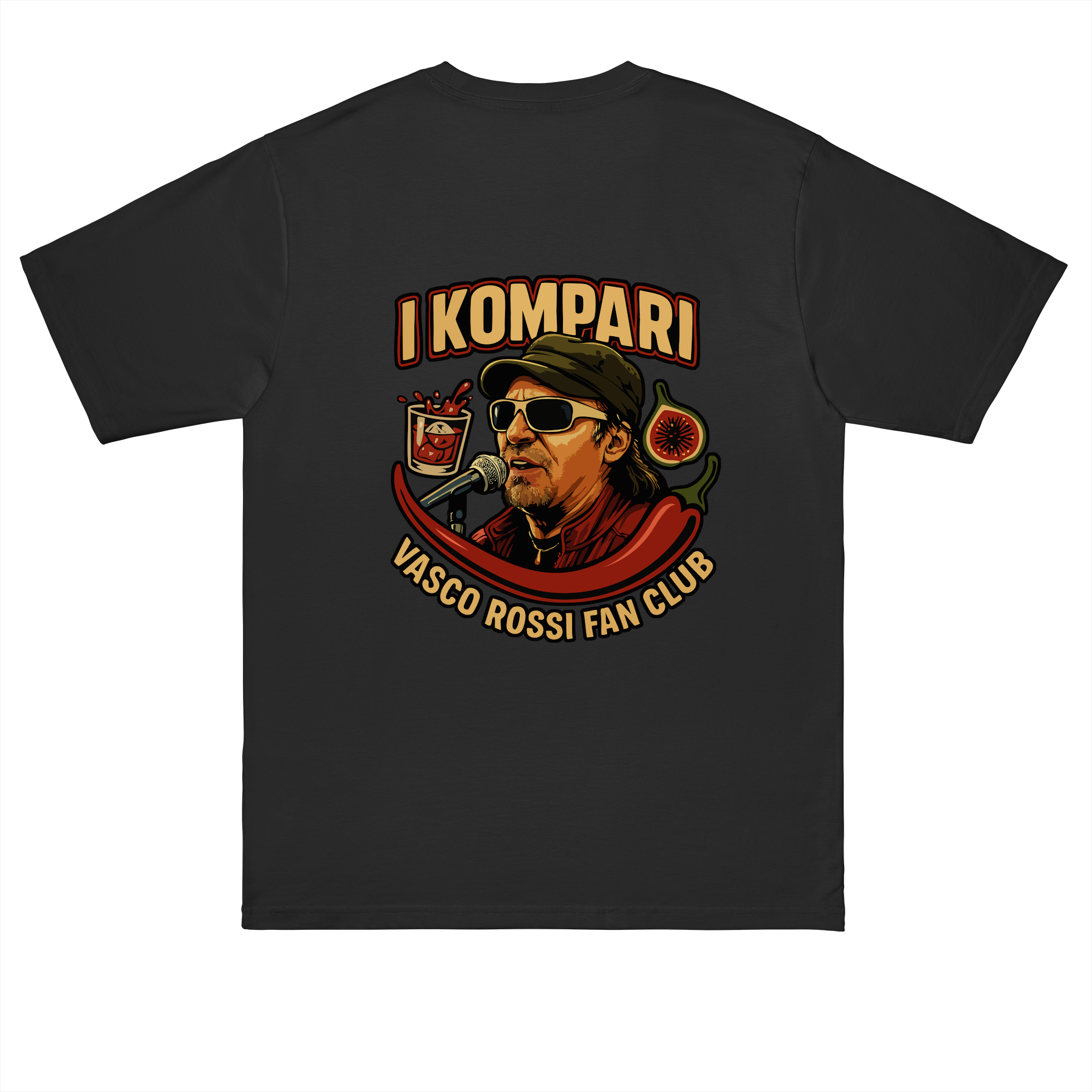I Kompari T-shirt in Black