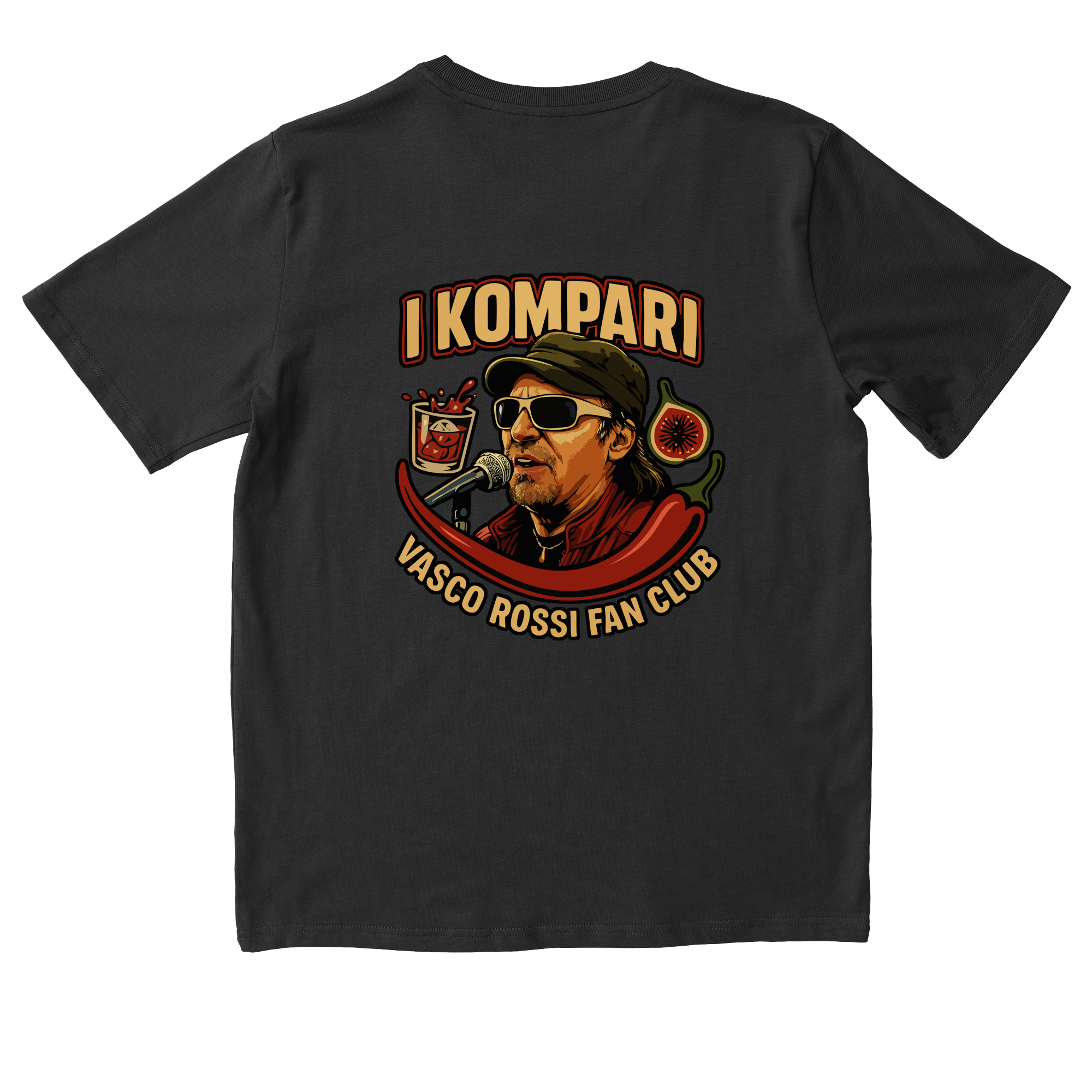 I Kompari T-shirt in Black