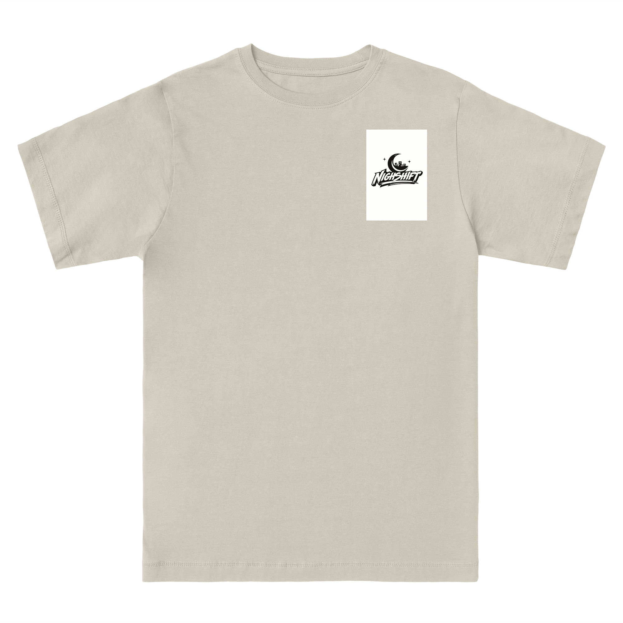 Nighsift T-shirt in Natural (Undyed)