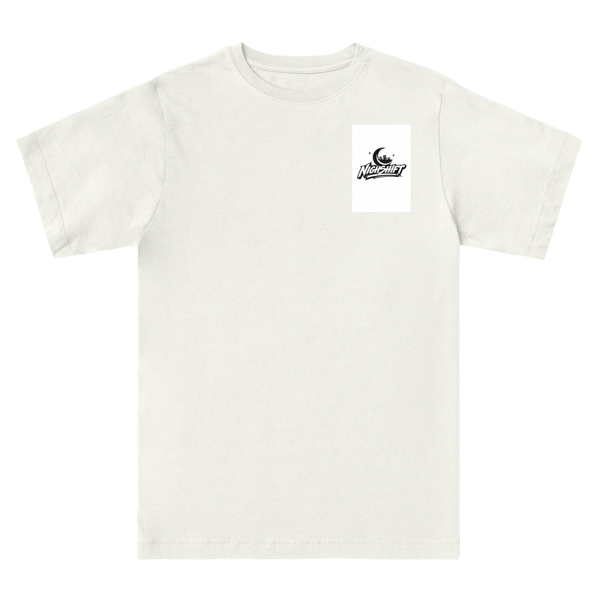 Nighsift T-shirt in Off white