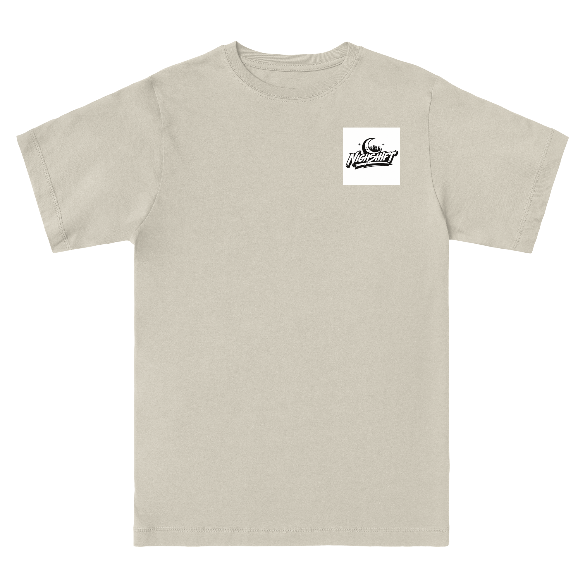 City Ever Sleeps T-shirt in Natural (Undyed)