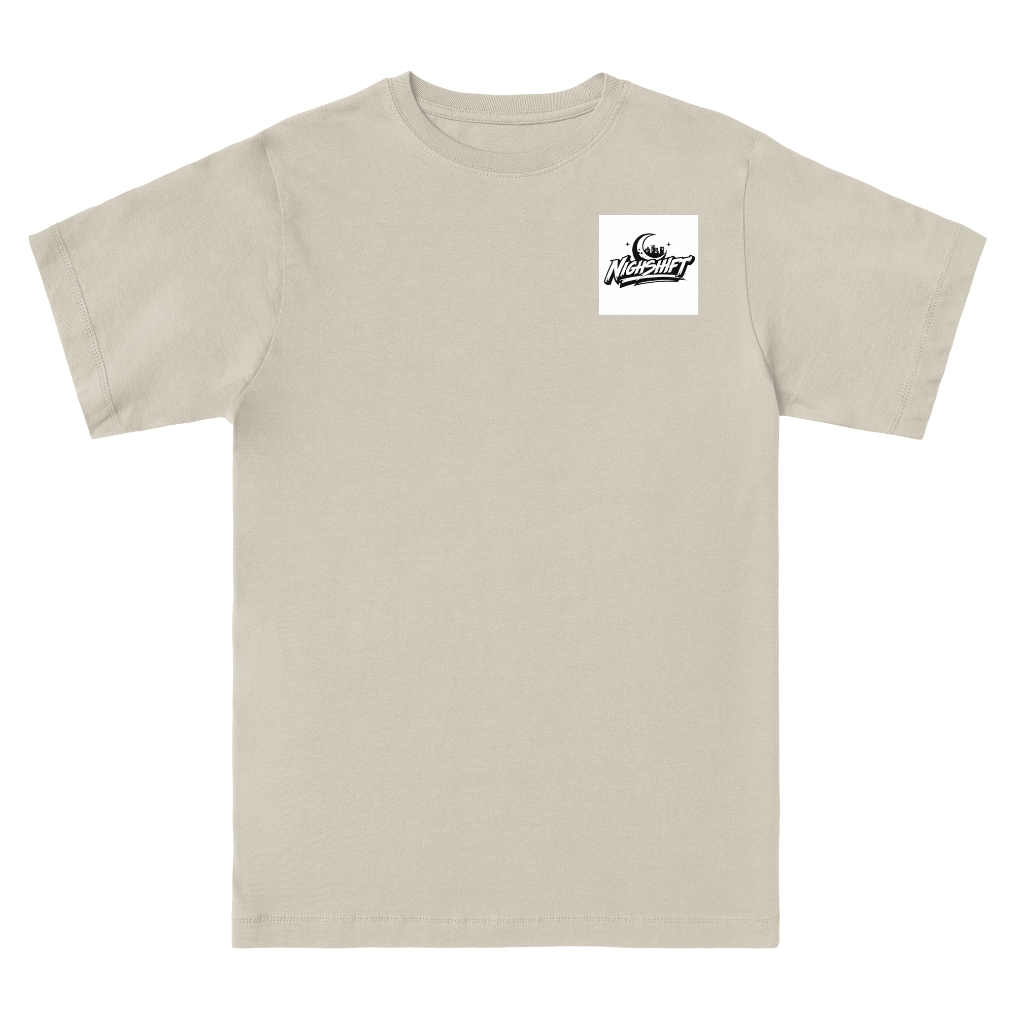 City Never Sleeps T-shirt in Natural (Undyed)