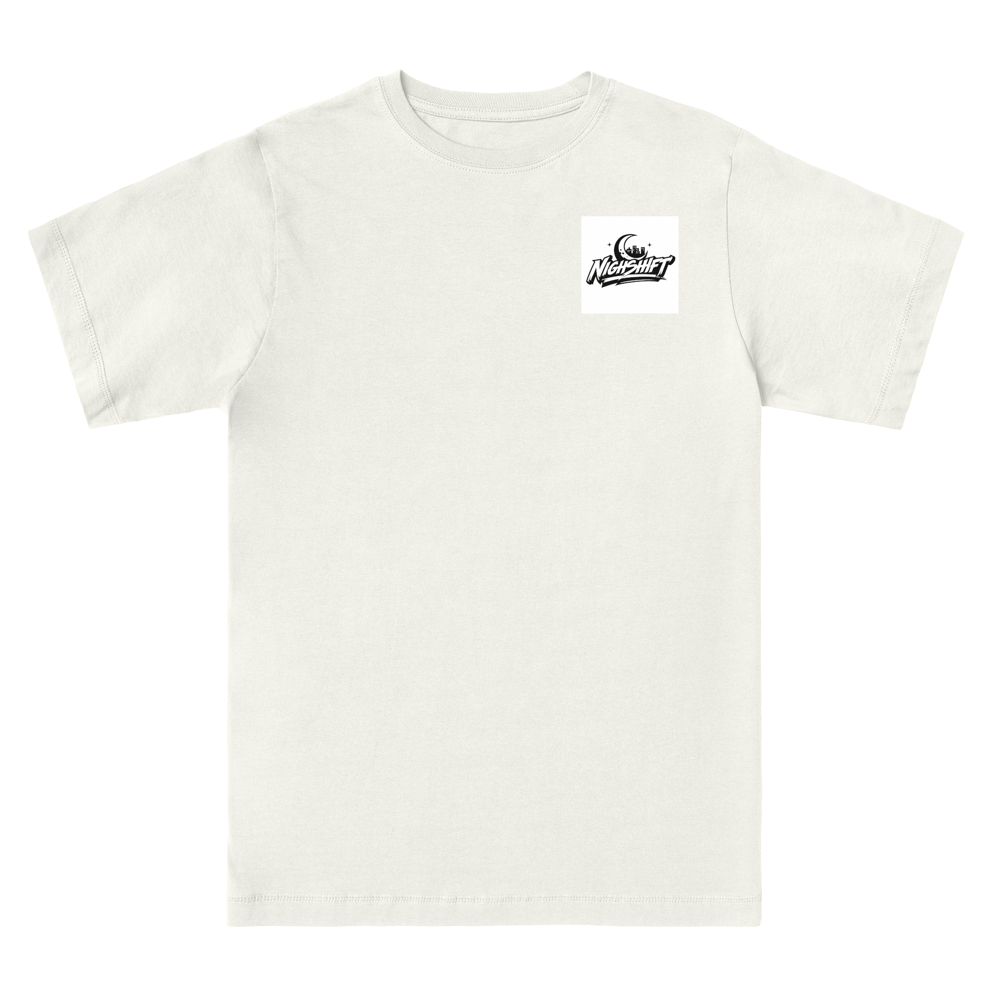 City Ever Sleeps T-shirt in Off white