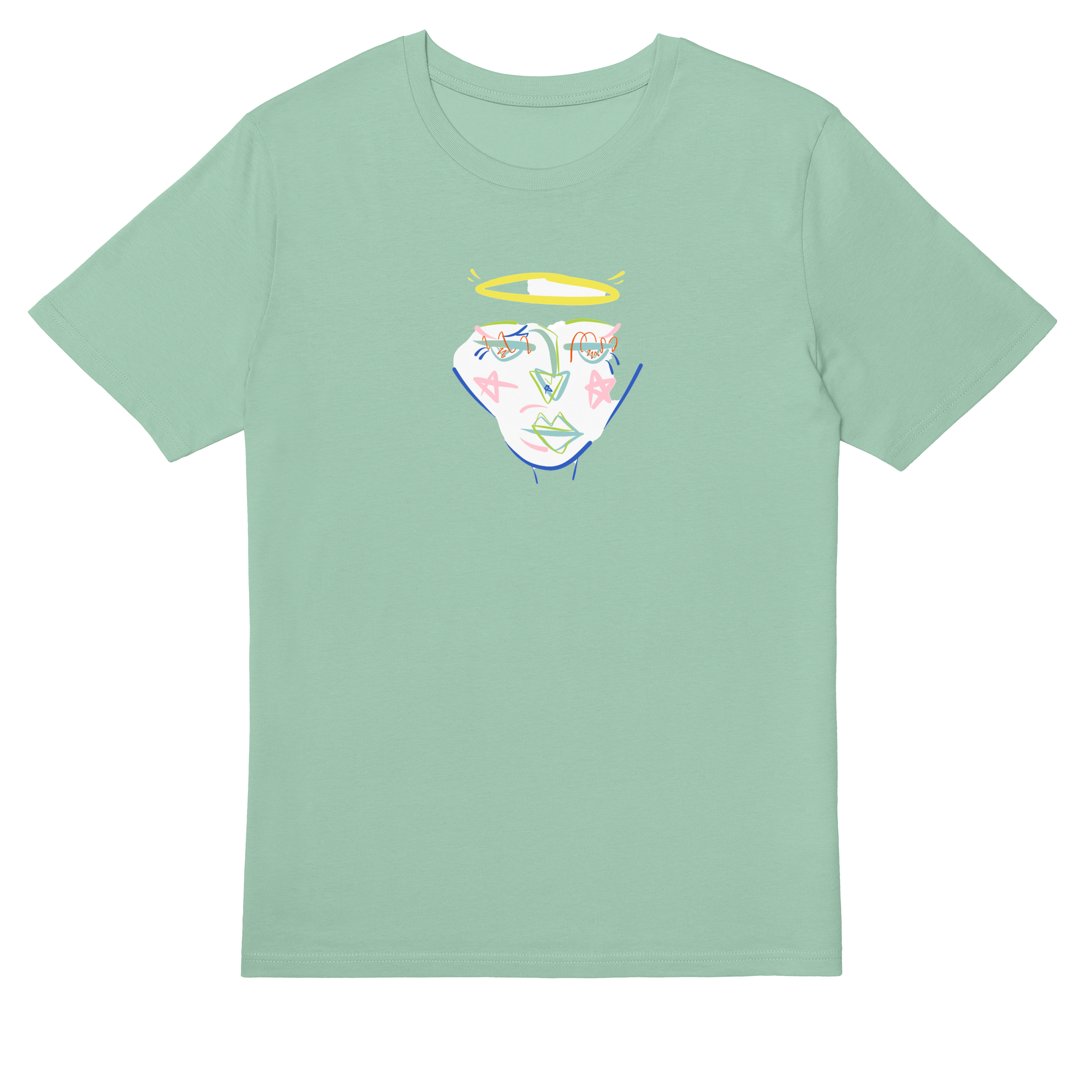 Kidcara T-shirt in Misty Jade