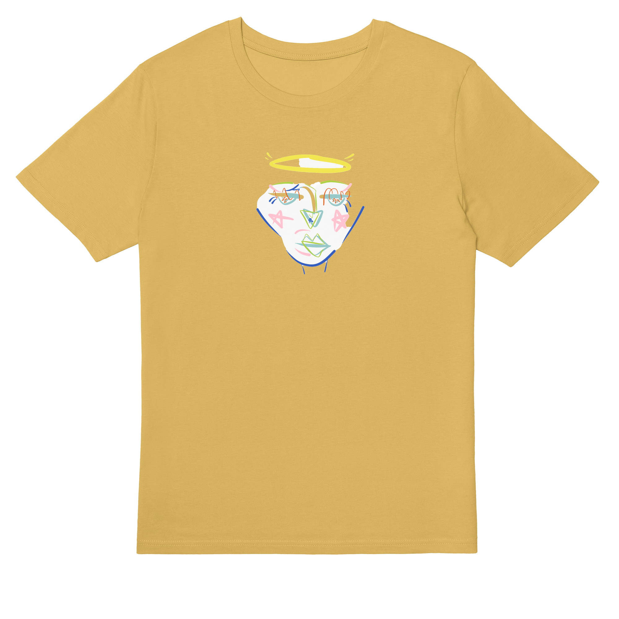 Kidcara T-shirt in Ochre