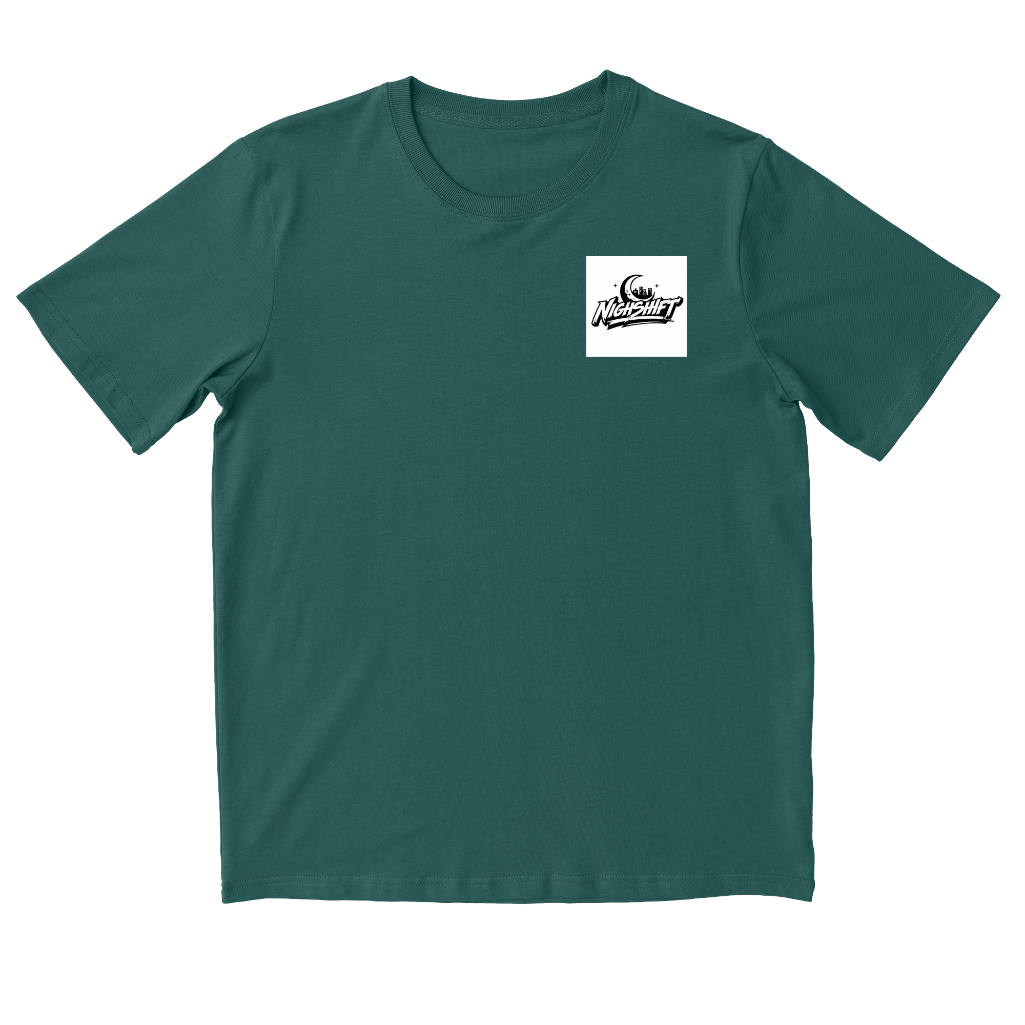 City Ever Sleeps T-shirt in Glazed Green