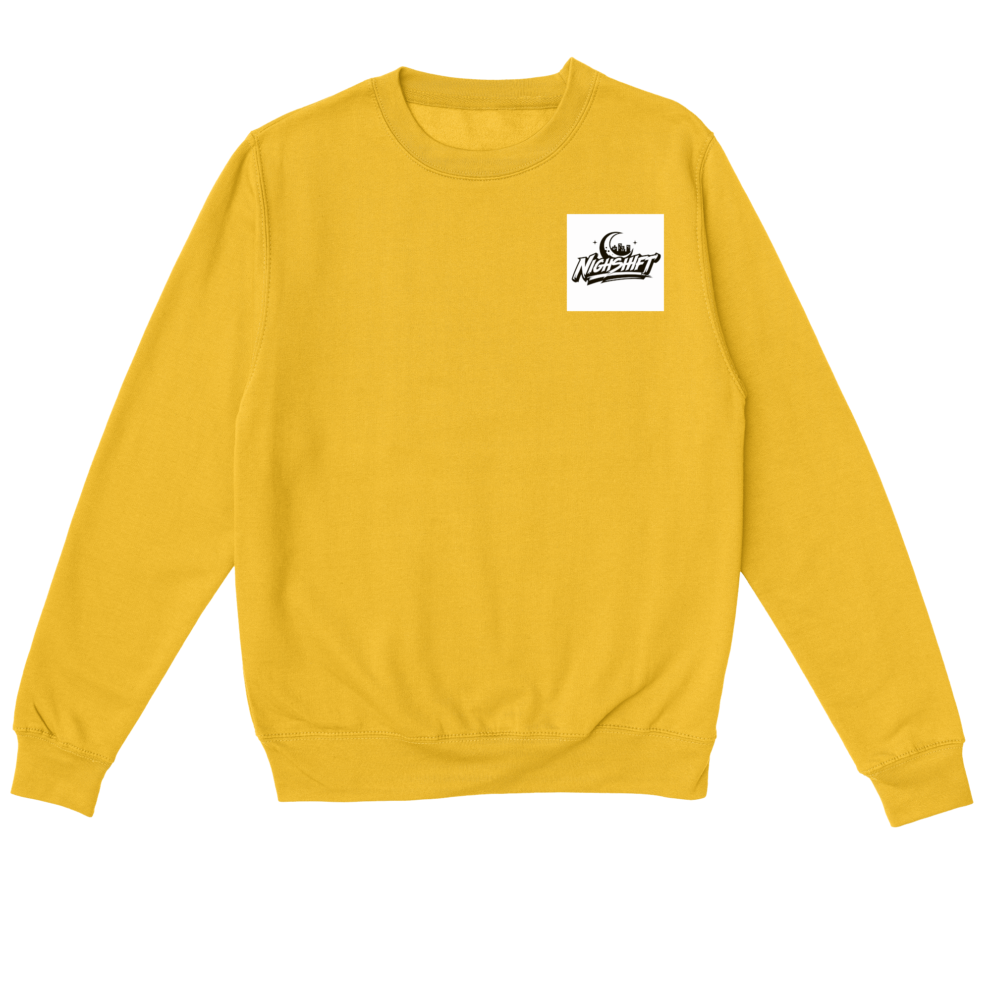 City Ever Sleeps Sweatshirt in Gold