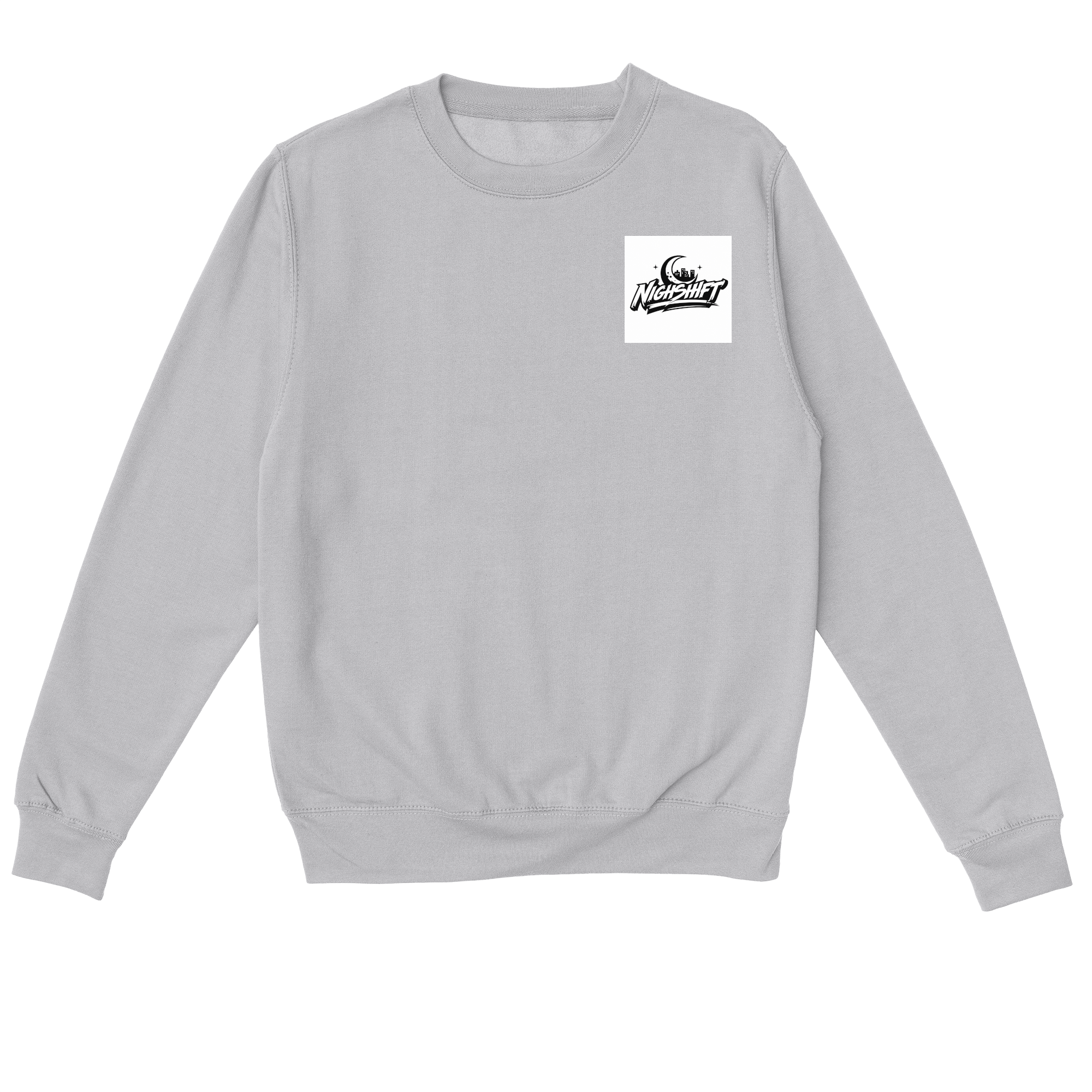 City Ever Sleeps Sweatshirt in Heather Grey