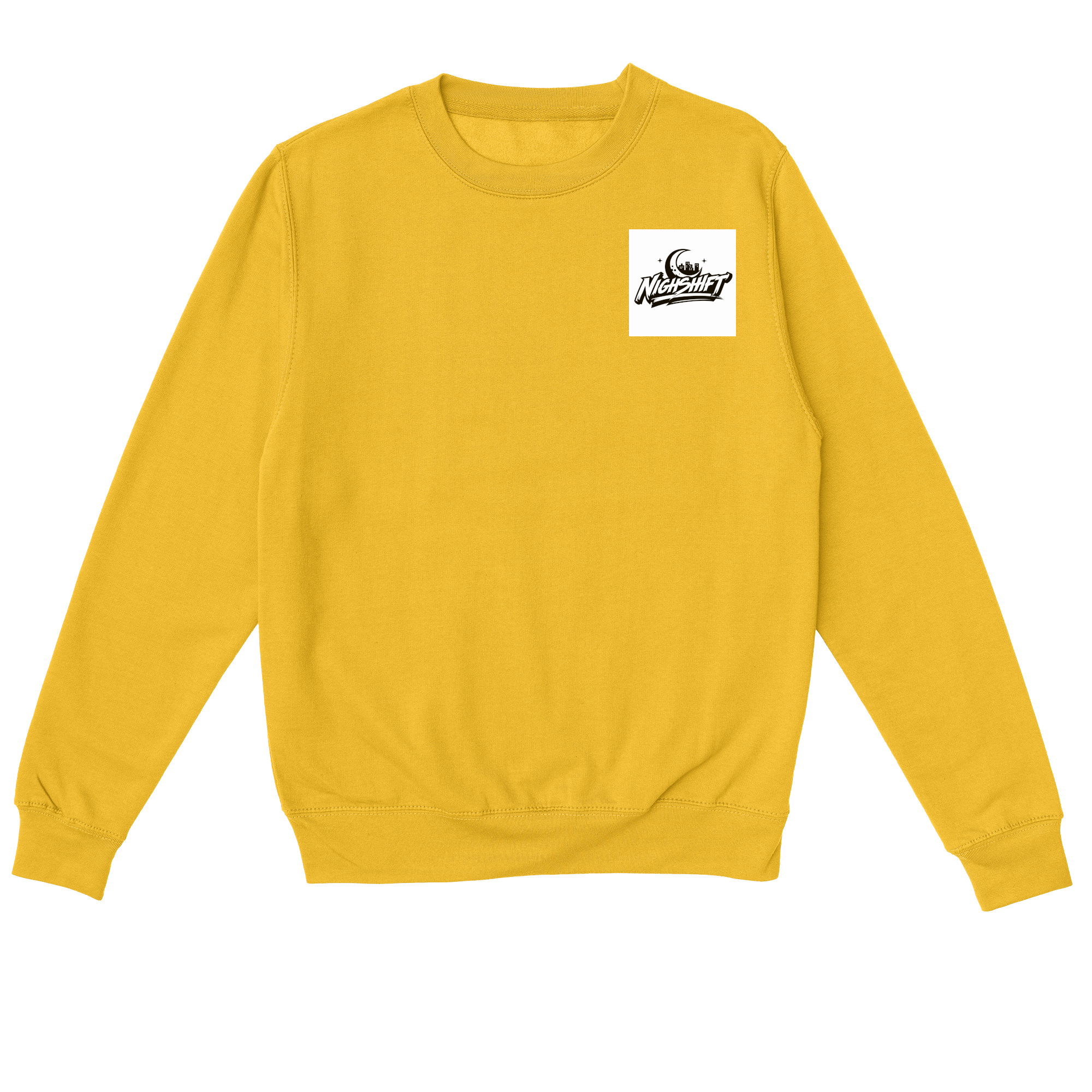City Never Sleeps Sweatshirt in Gold