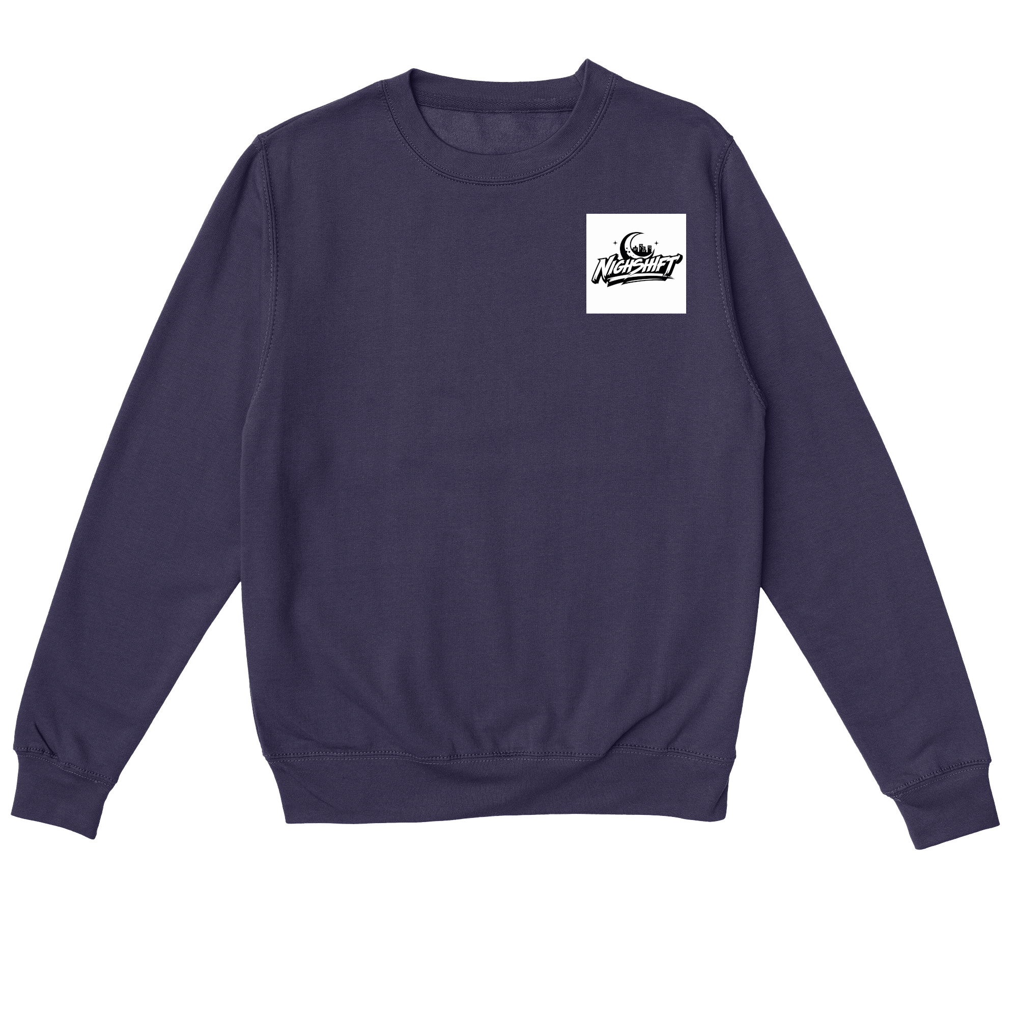 City Never Sleeps Sweatshirt in Oxford Navy
