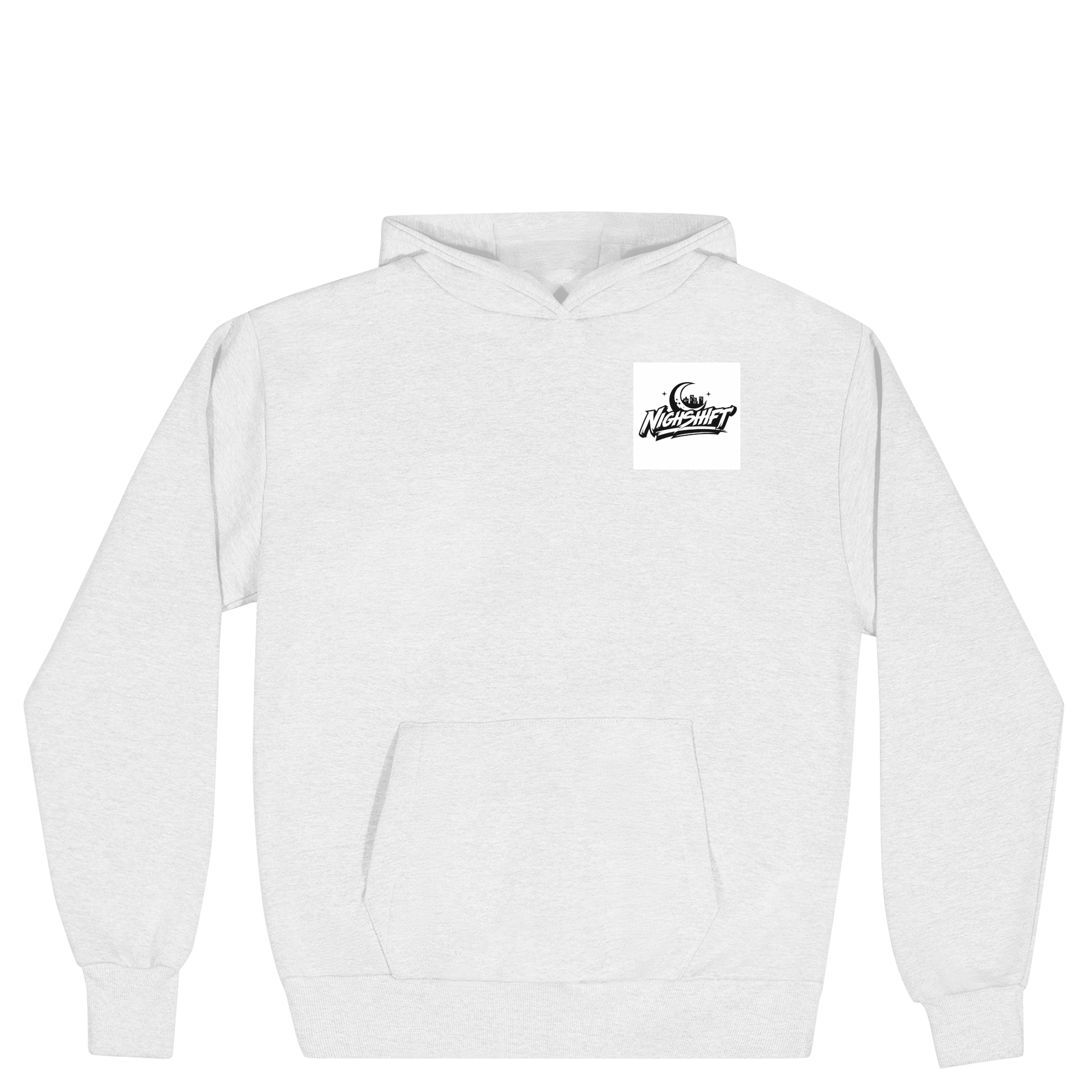 City Never Sleeps Hoody in White