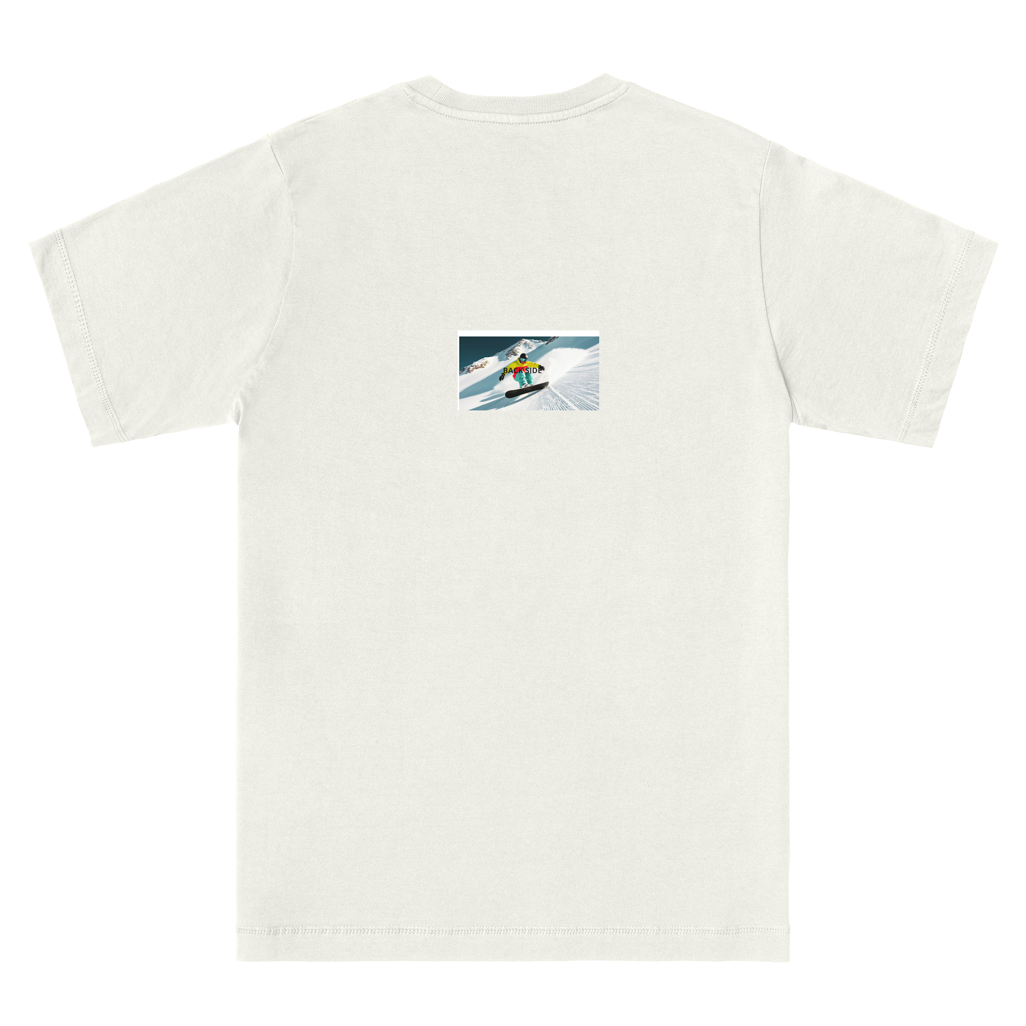 Back Side T-shirt in Off white