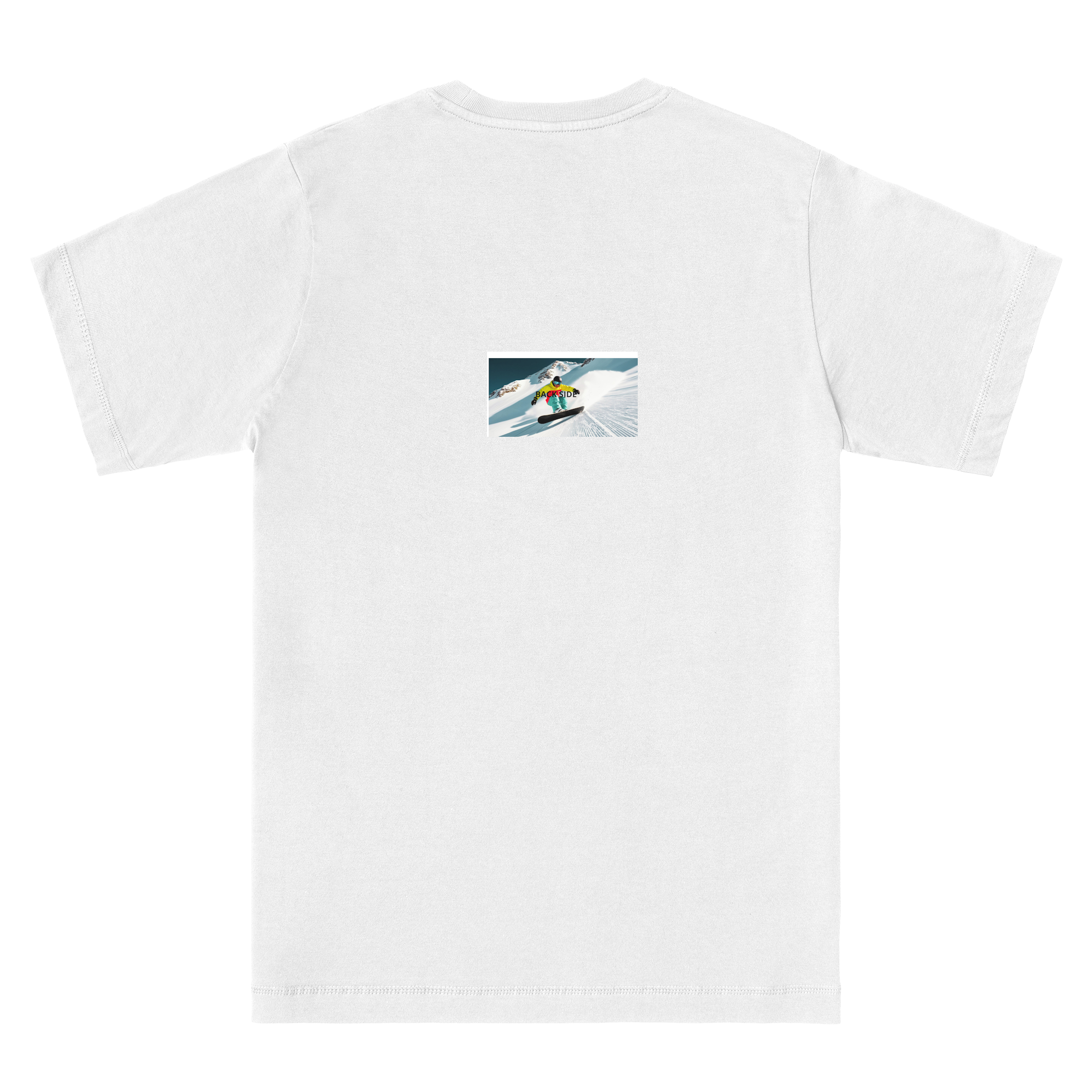 Back Side T-shirt in White