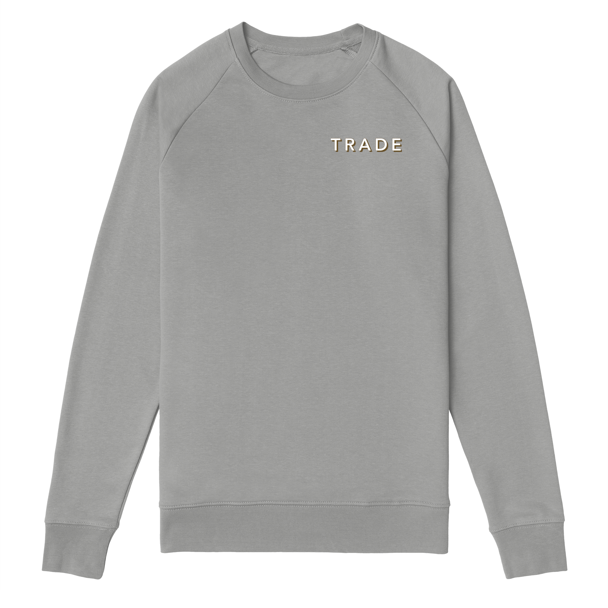 Trademark Sandwich Gruber Sweatshirt in Mid Heather Grey