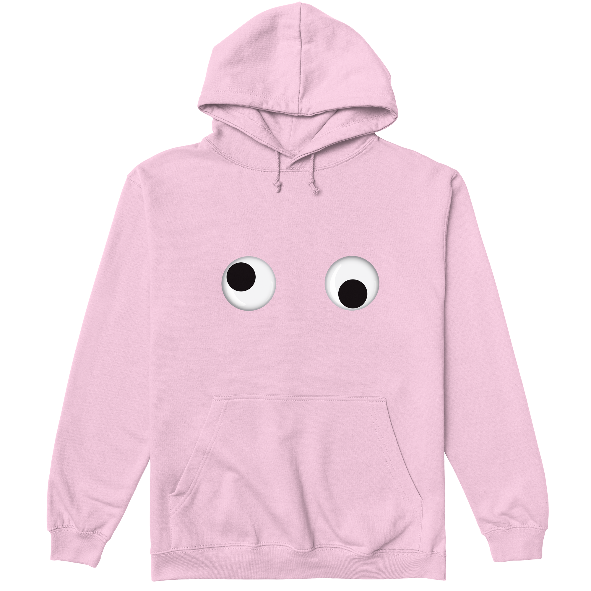 Eye Bombing Hoody in Baby Pink