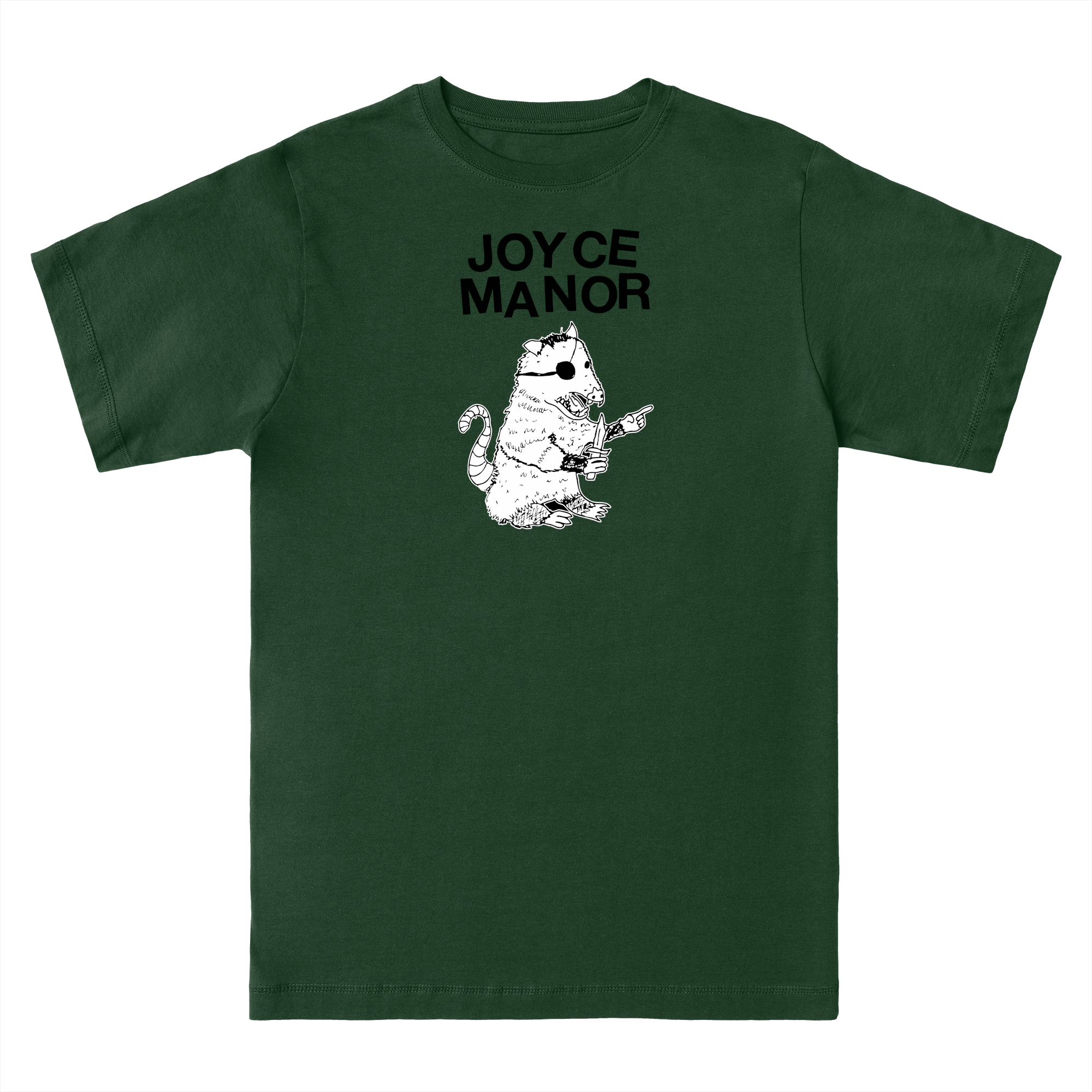 Joyce Manor T-shirt in Bottle Green - 2XL