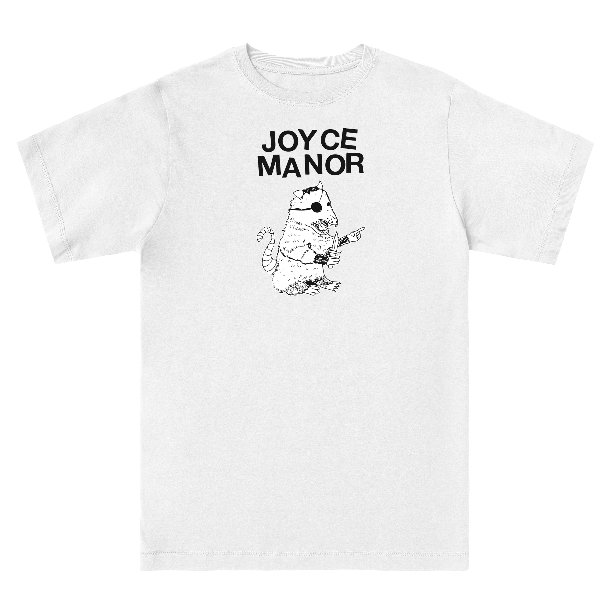Joyce Manor T-shirt in White - 2XL