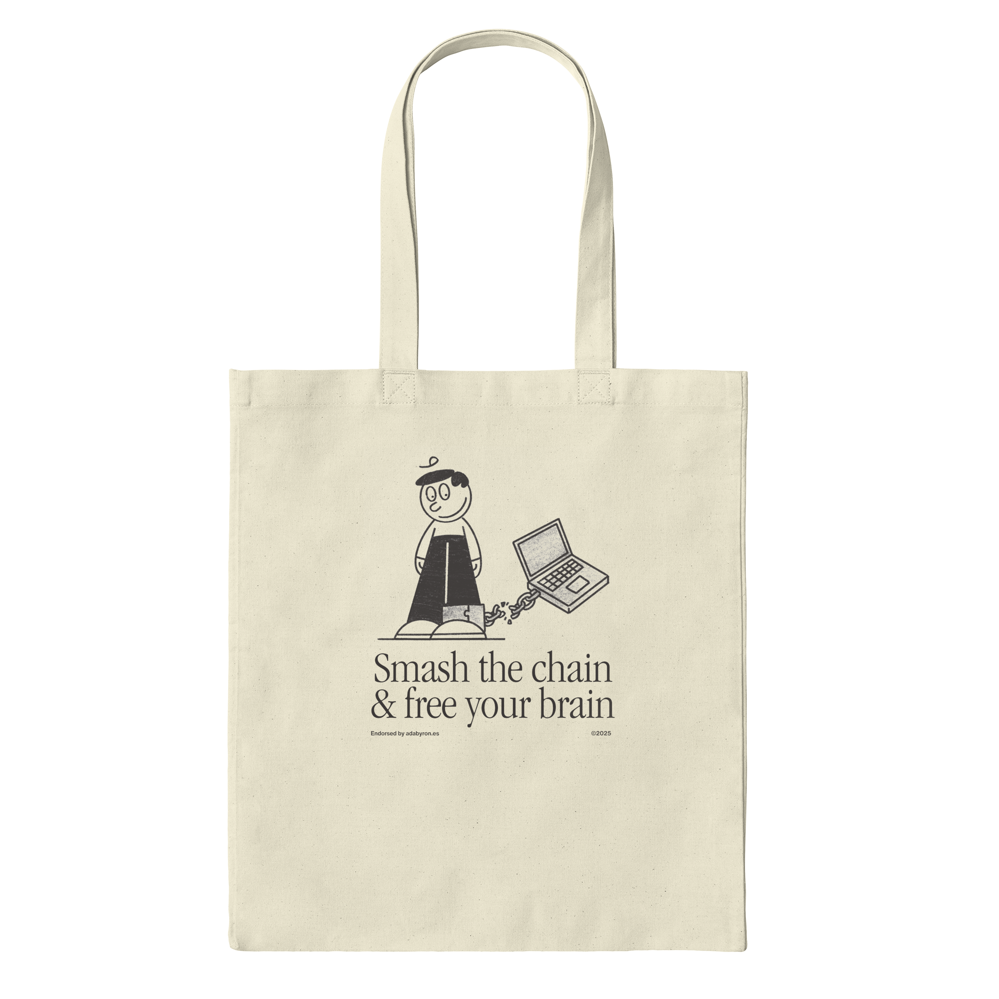Smash The Chain Bag in Natural